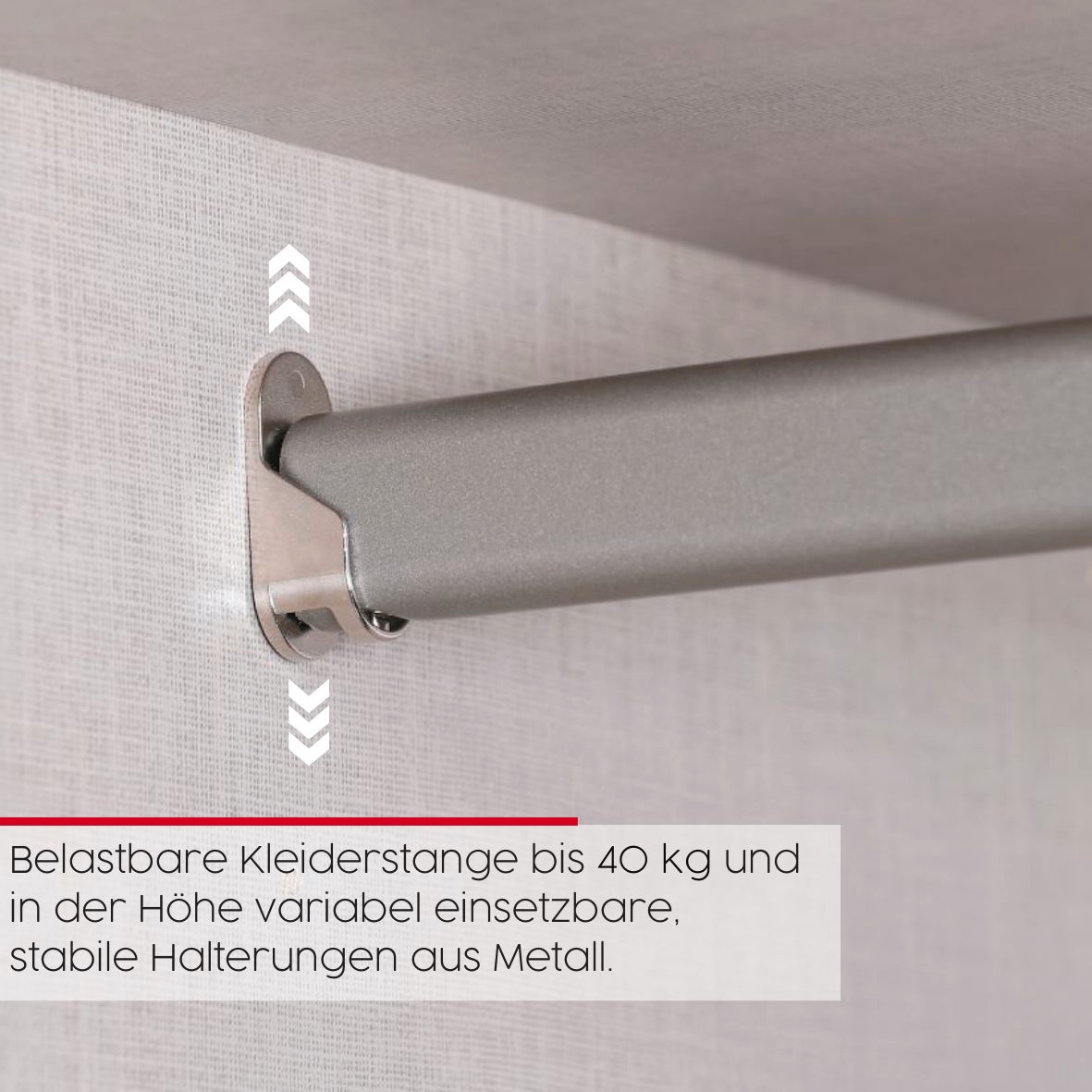 rauch Armoire à portes battantes »Kleiderschrank Schrank Garderobe Schlafzimmerschrank EVELYN« Disponible en 2 hauteurs 197 ou 210 cm, fonction SOFT-CLOSE incluse,  au style élégant, beaucoup de rangement 3 largeurs et 2 hauteurs MADE IN GERMANY
