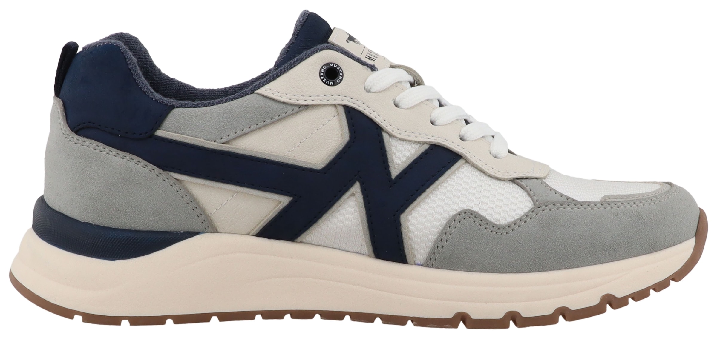 Mustang Shoes Sneakers »Giacinto«  Chaussure de loisirs, chaussure basse, chaussure à lacets au look contrasté tendance