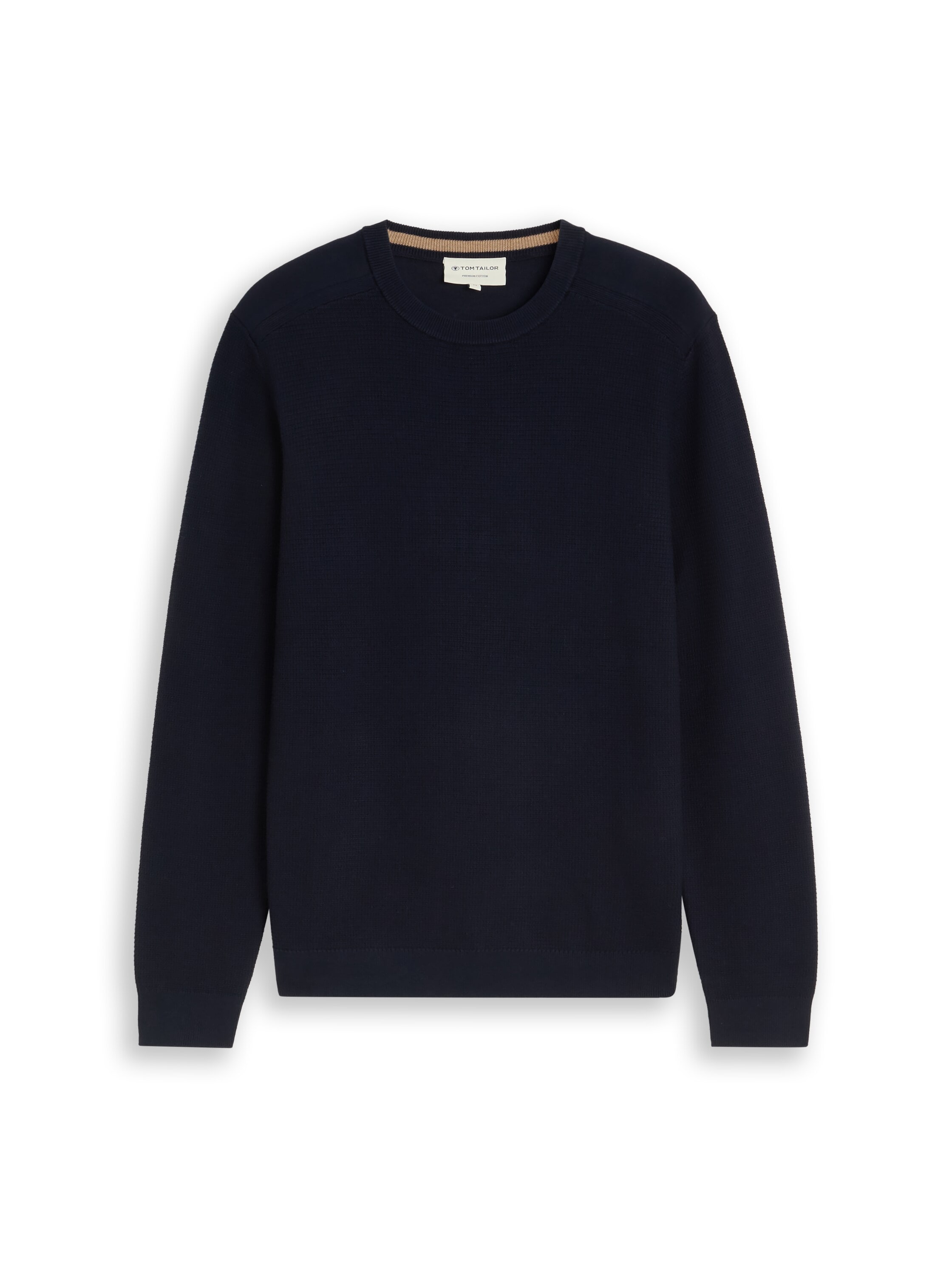 TOM TAILOR Strickpullover mit Rundhals