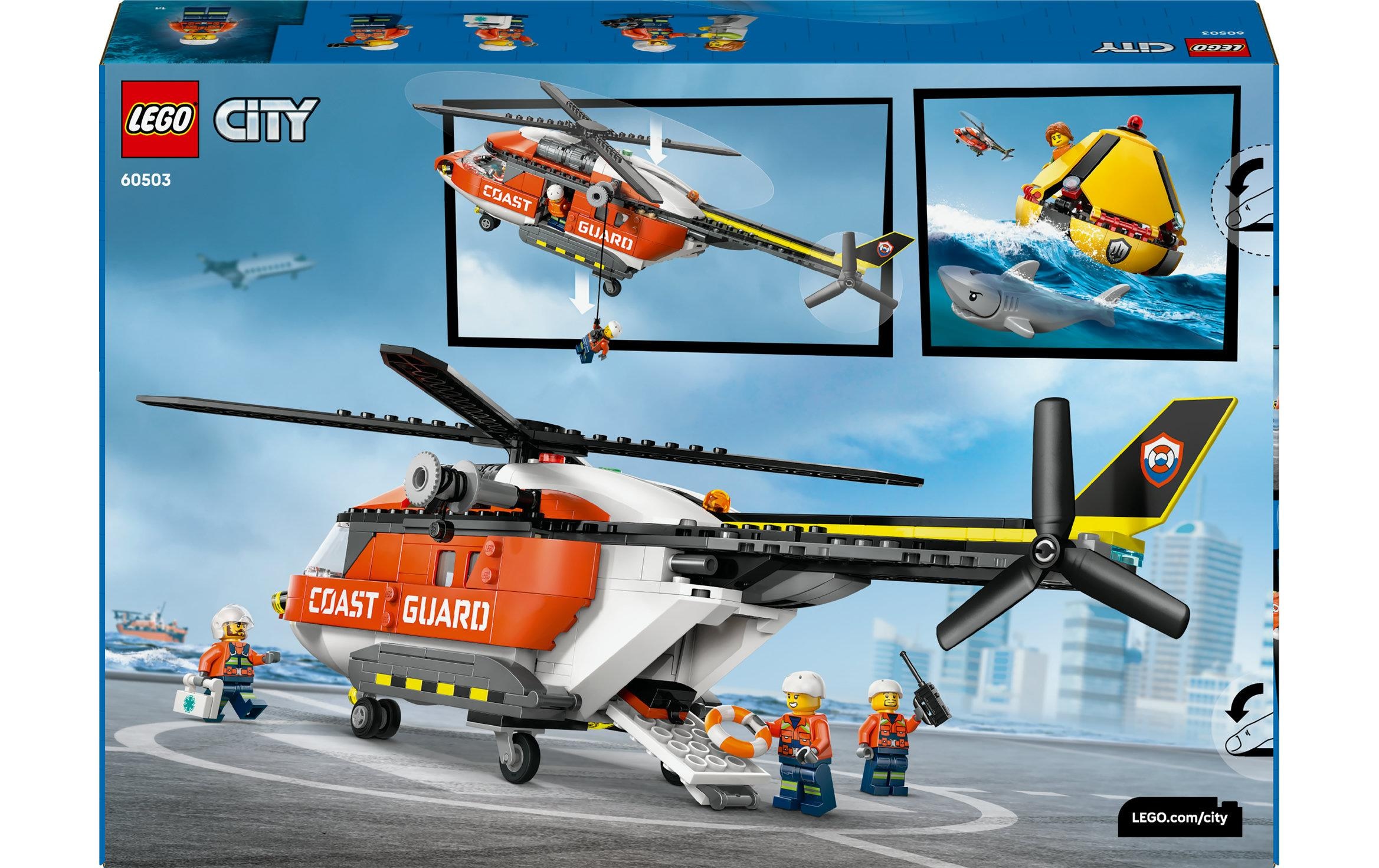   Pions de construction »City Hubschrauber der Küstenwache 60503« Kategorie: Alltägliches