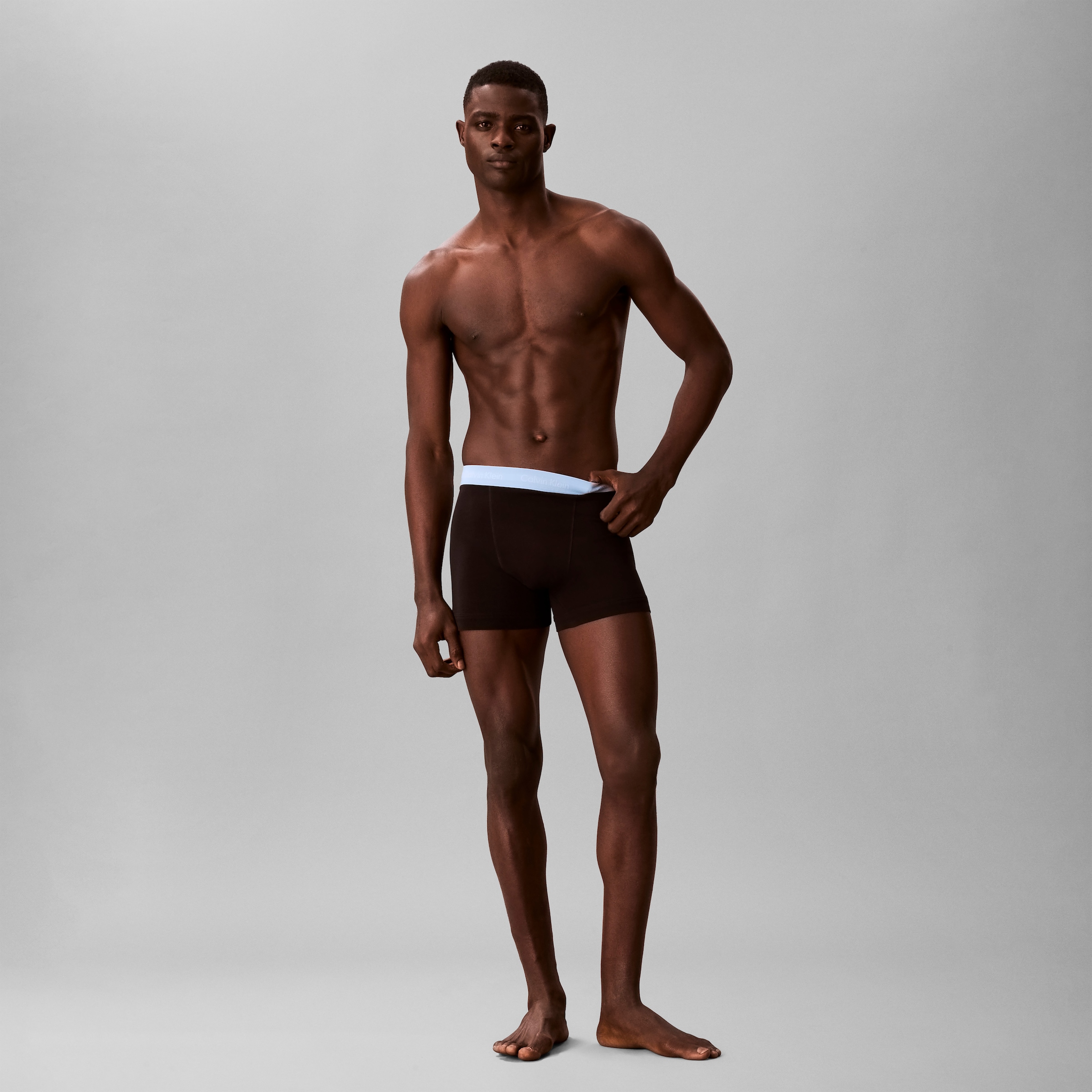 Calvin Klein Underwear Tronc »TRUNK 5PK« Paquet, pack de 5, 5 cuis avec ceinture élastique logo