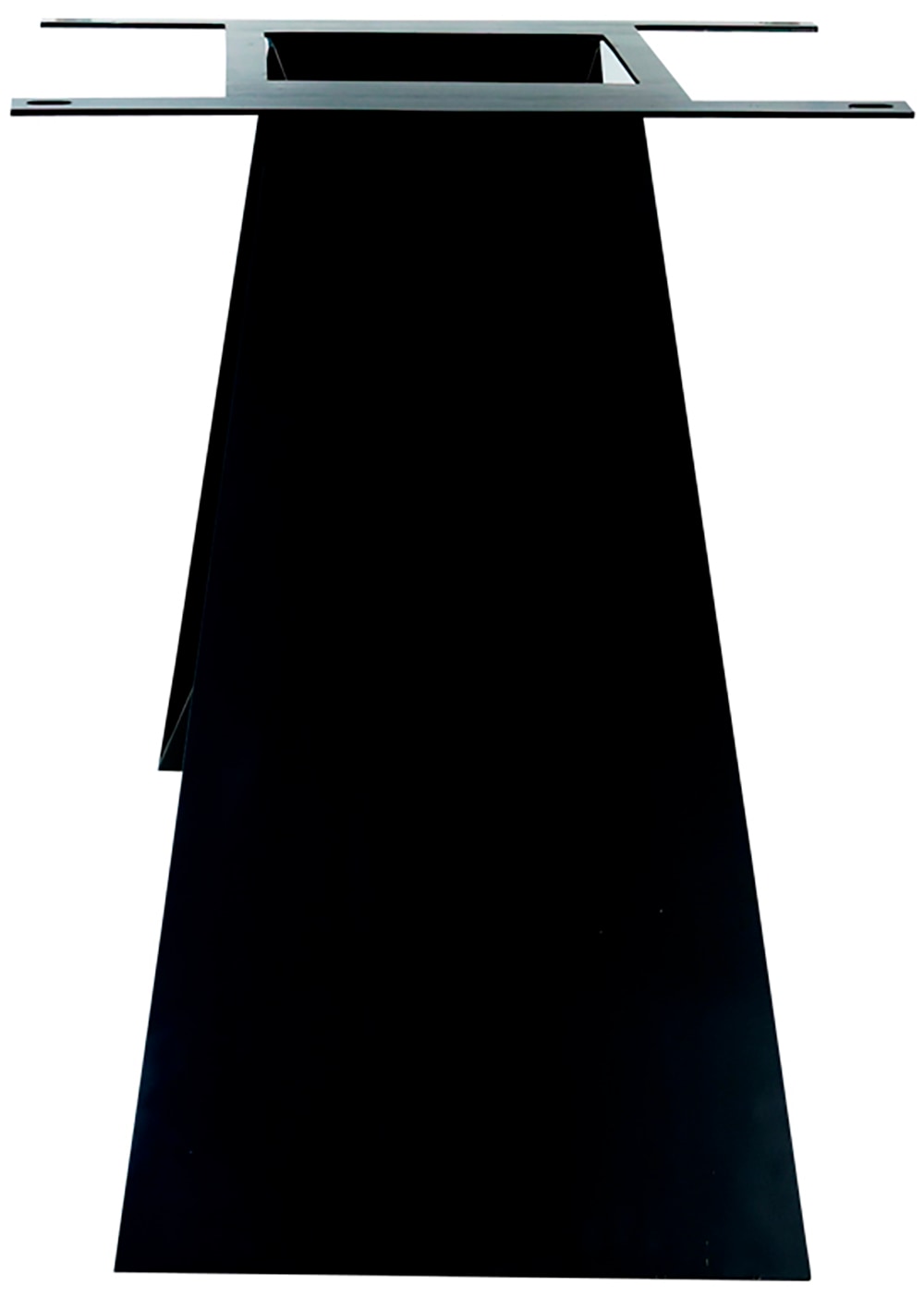 SIT Pied de table »Kotor aus Metall in Schwarz für Platten von 160–240 cm« 1 cuis tlg. Support de plateau de table minimaliste au design Cross-Base