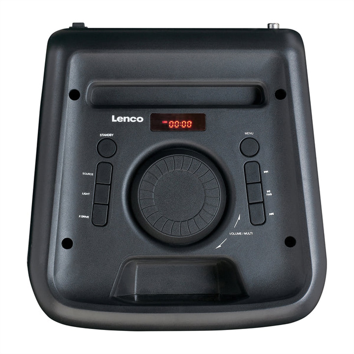 Lenco Lautsprecher »Lenco Lautsprecher PA-200BK schwarz, Licht und Akku« ( )