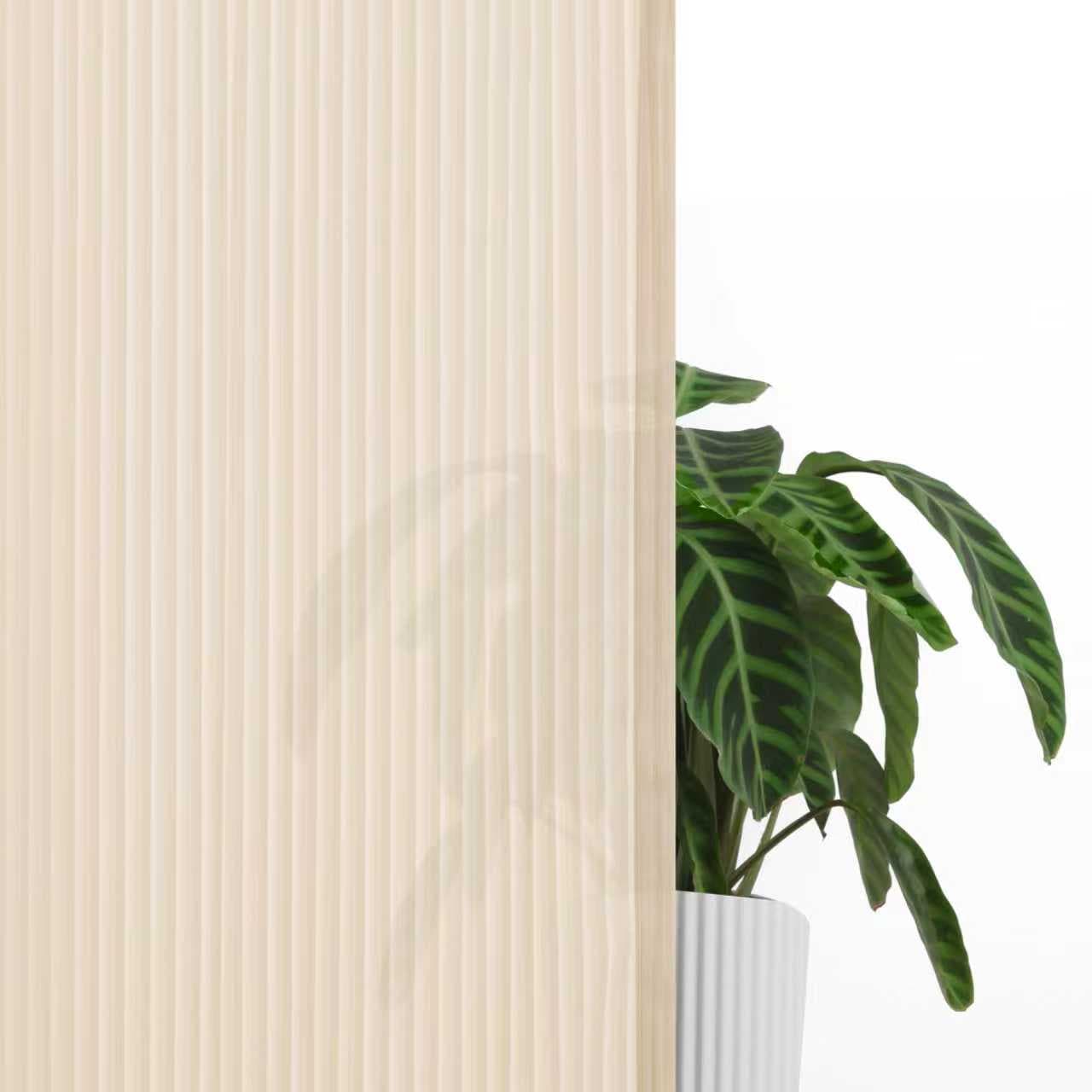 GOODproduct Gardine »Fritty« Ösen 2 Stk. tlg. Ösen,  transparent, Pflegeleicht, elegante Längststreifen