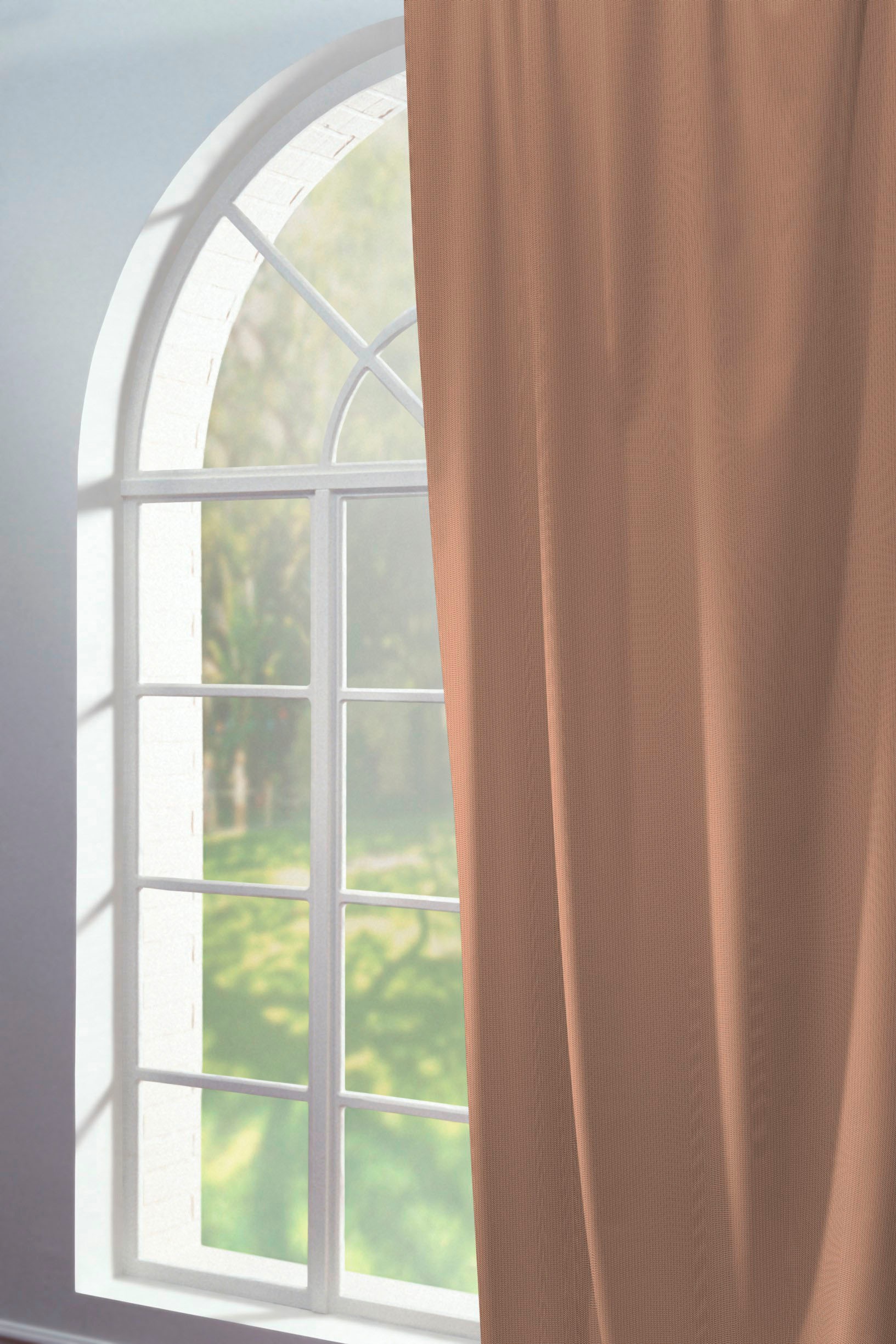 Adam Vorhang »Uni Collection« Kräuselband 1 Stk. tlg. aus 100% Bio-Baumwolle