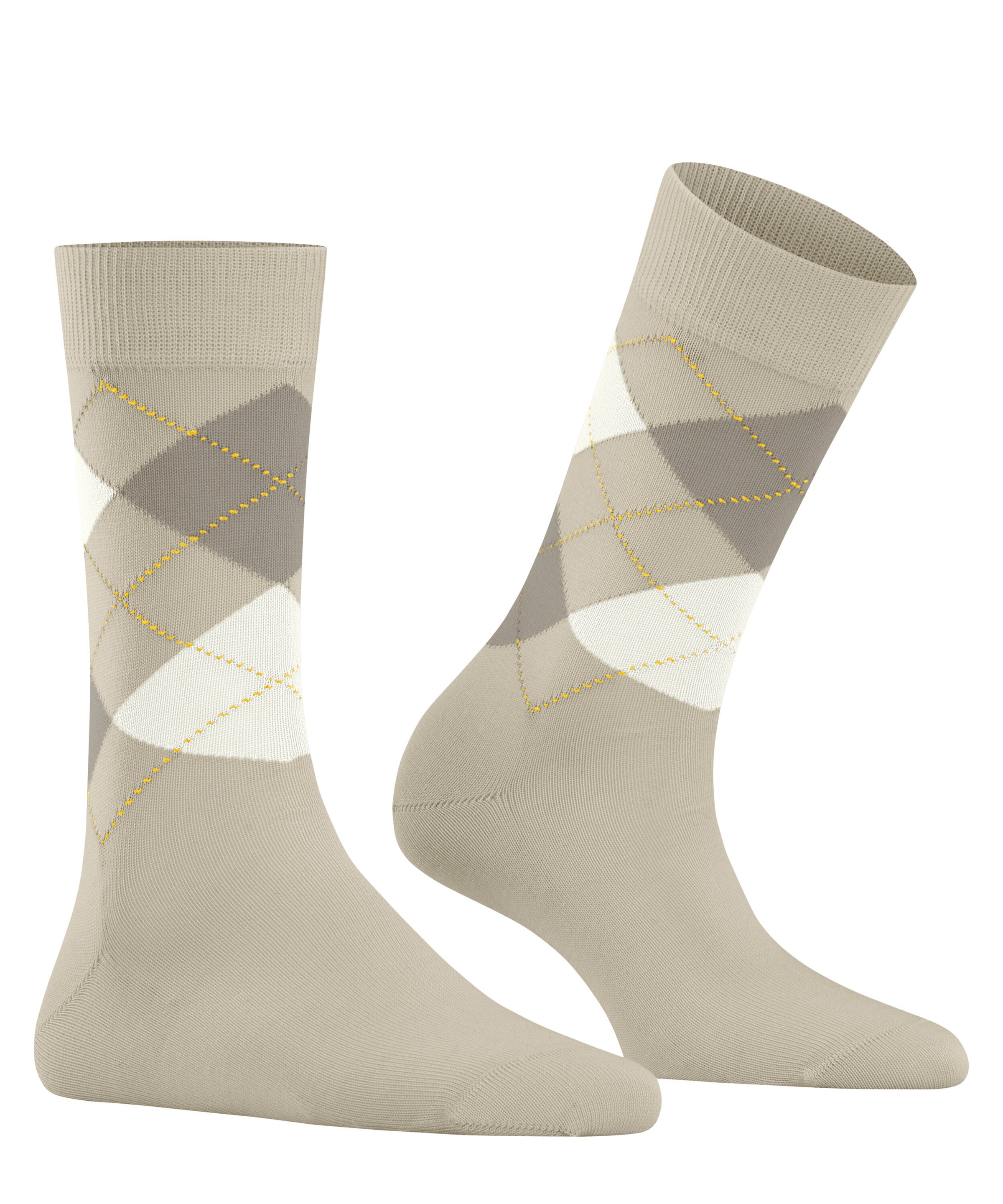 Burlington Chaussettes »Covent Garden« Taille unique 36-41, motif Argyle, clip Burlington