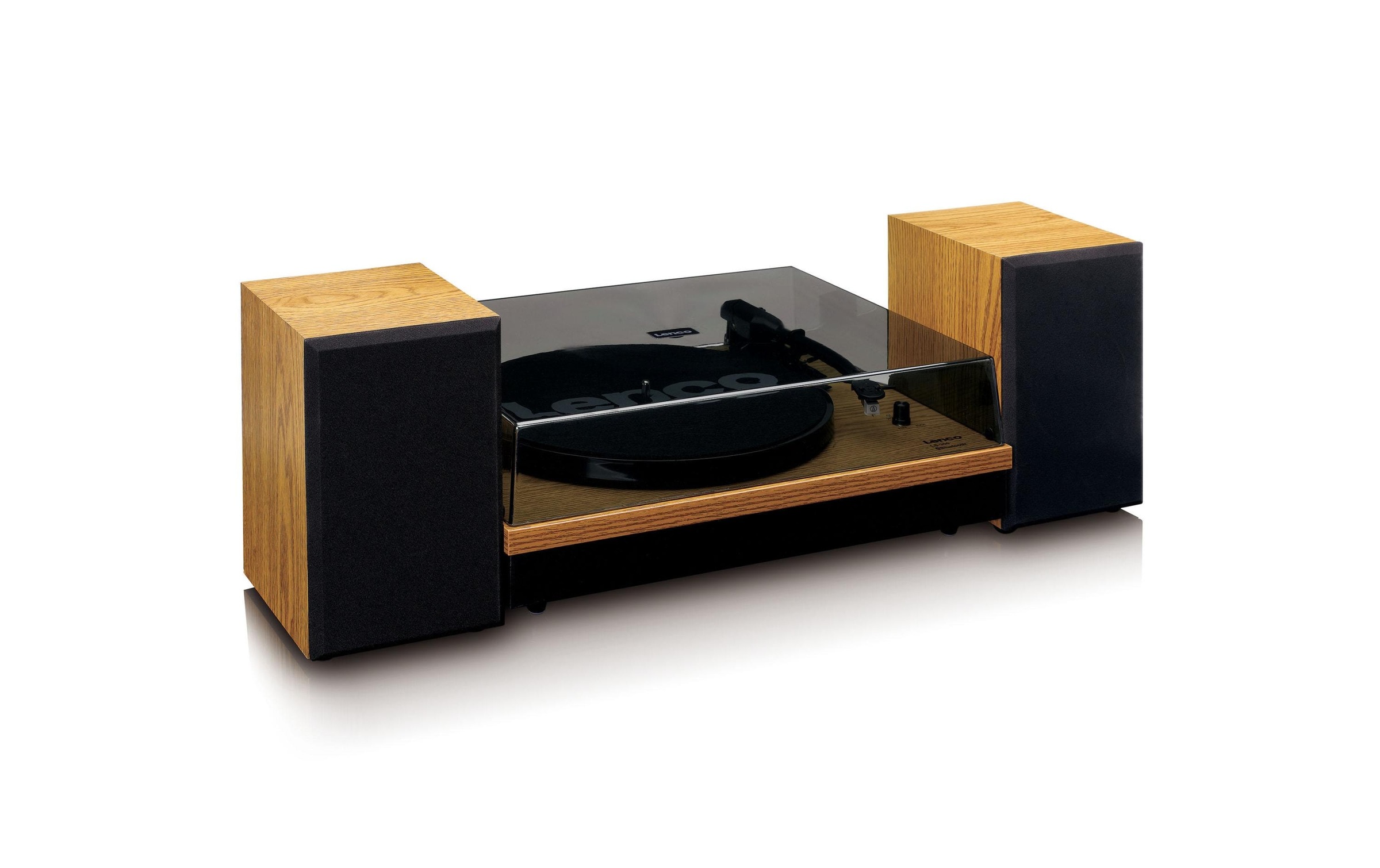 Lenco Tourne-disques »LS-300WD Plattenspieler mit ext. Lautsprechern«