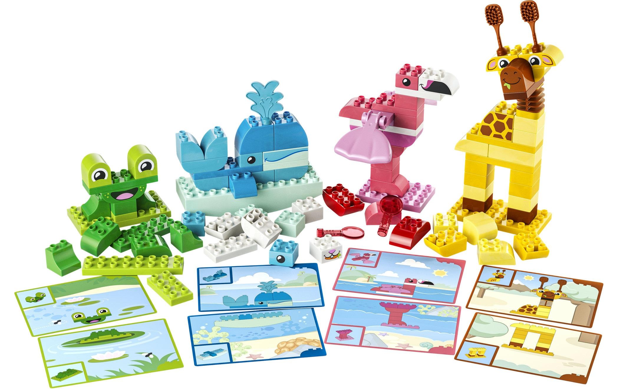 LEGO® Pions de construction »Wir Bauen Tiere (10472), LEGO DUPLO Town« fabriqué en Europe