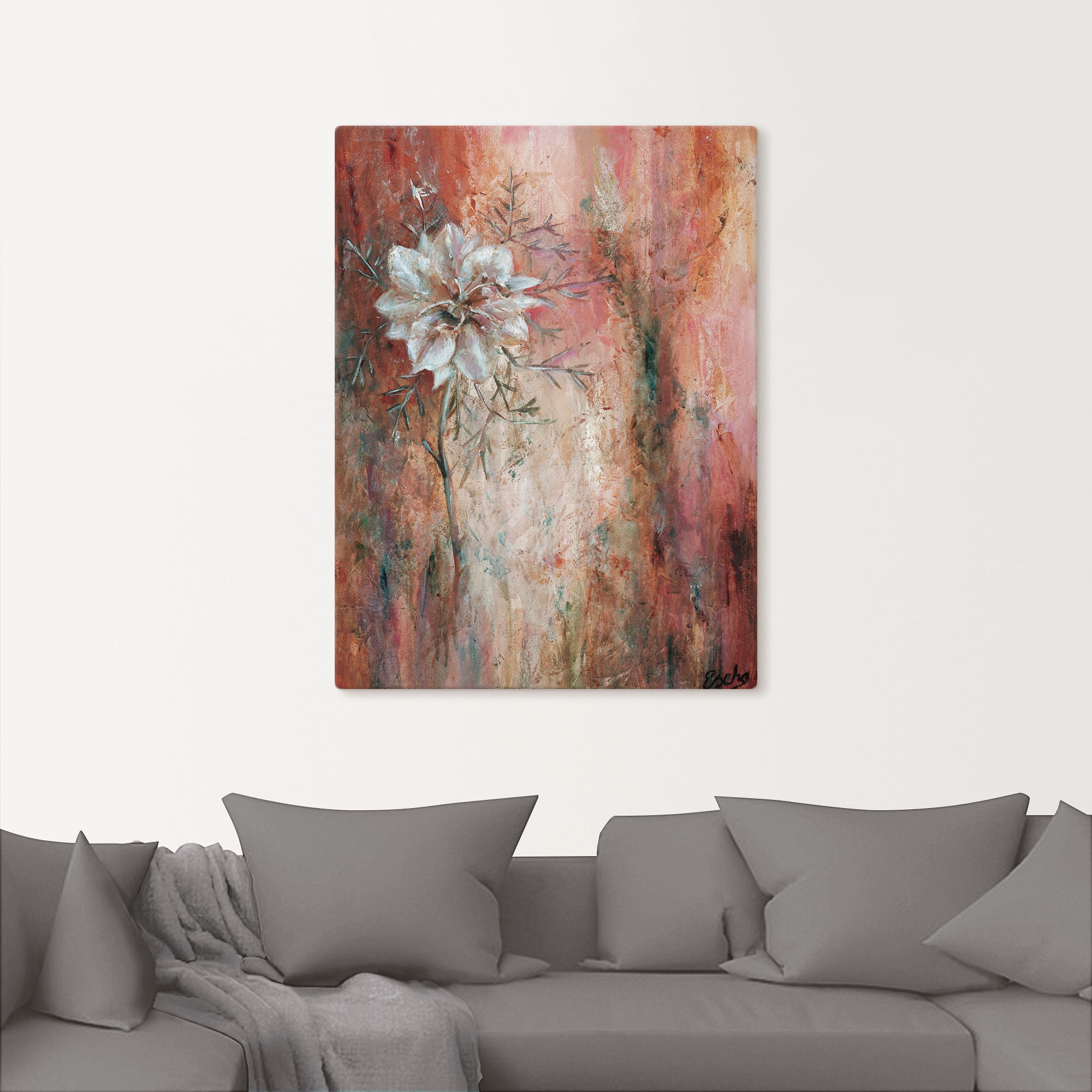 Artland Leinwandbild »Schwarzkümmel I« 1 Stk. tlg. auf Keilrahmen gespannt