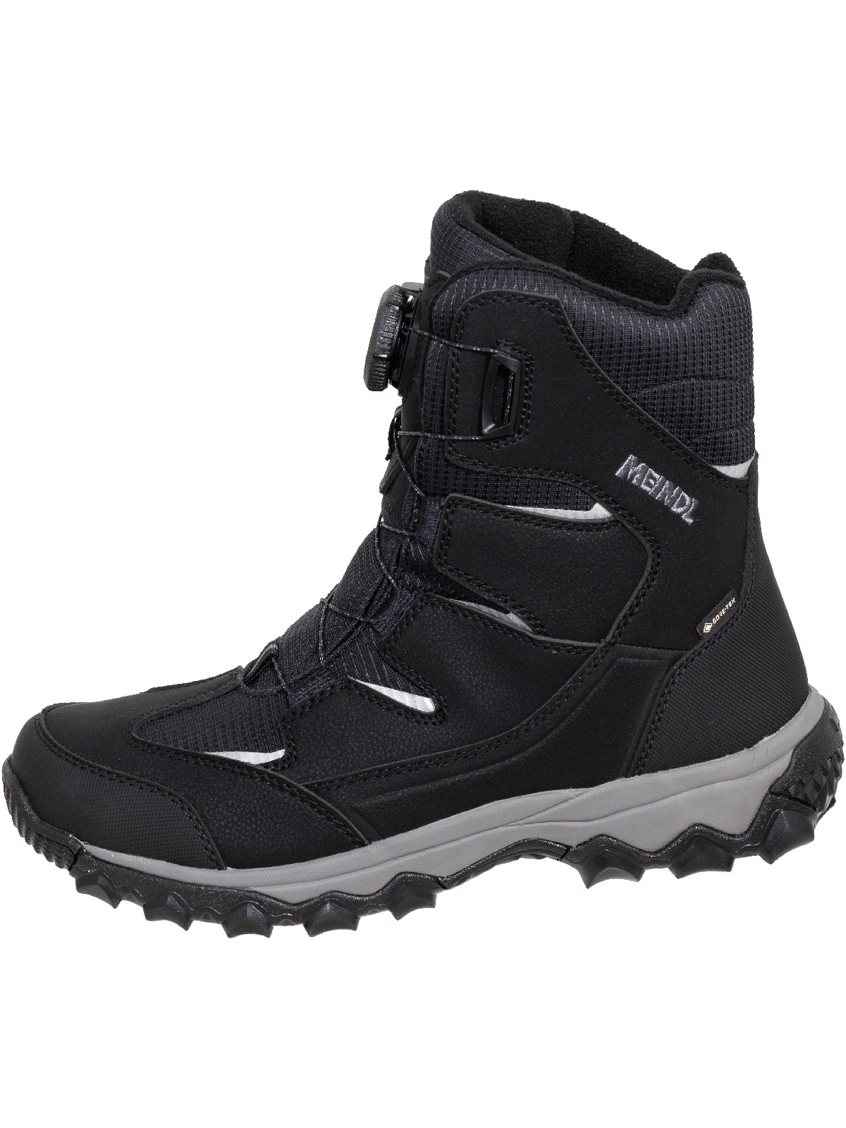 Meindl Bottes »Meindl Edmonton GTX Boa schwarz«  Boa®-Verschluss, warm & wasserdicht