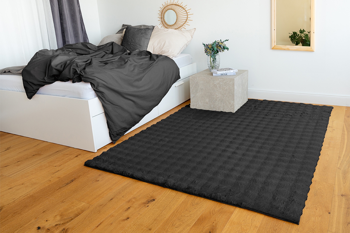Padiro Tapis »Hailey 125« Rectangulaire 30 mm Höhe softtouch
