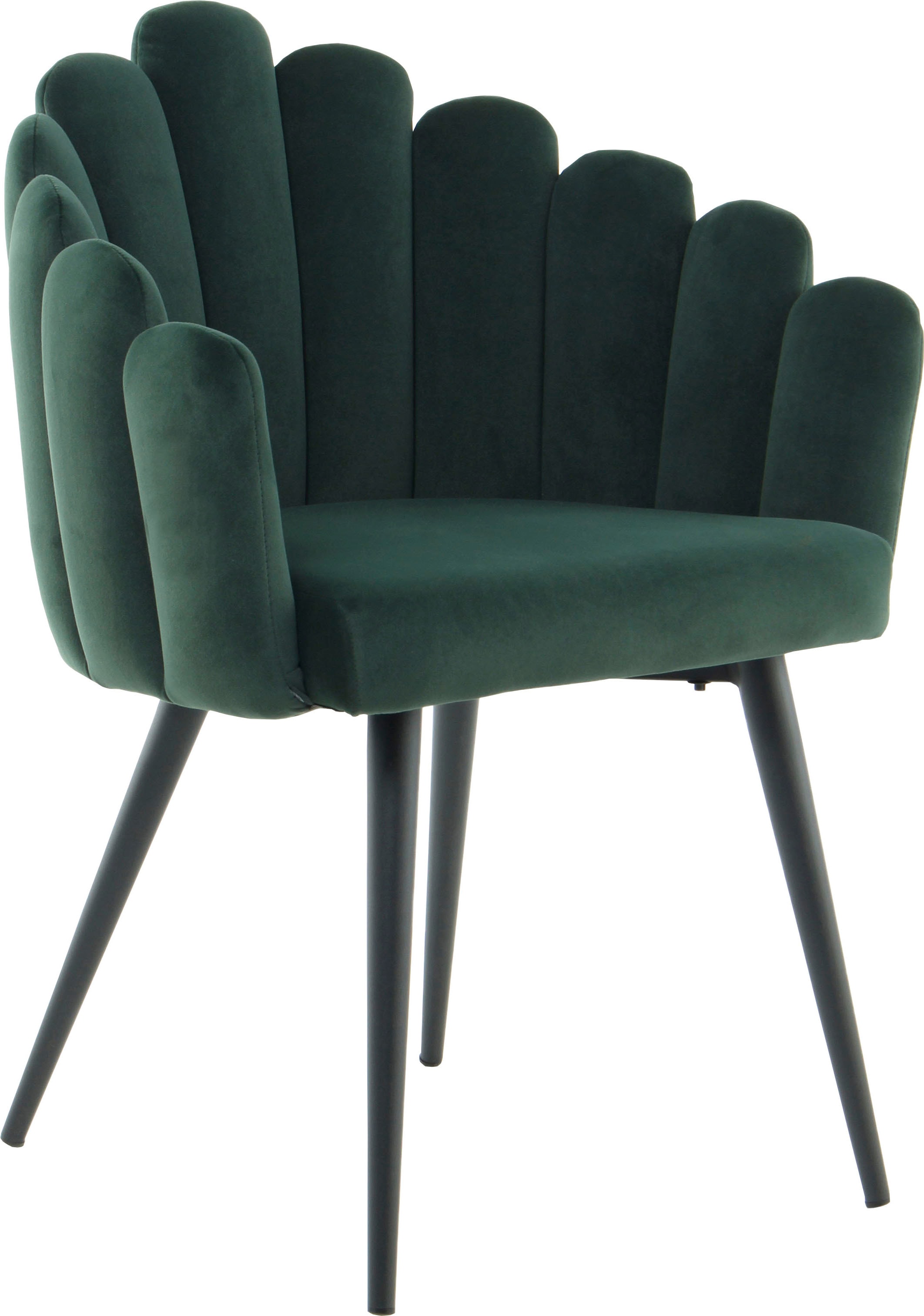 Kayoom Chaise rembourrée »Stuhl Jeane 625, mit samtweichem Bezug, bequem und gemütlich« () 1 cuissamtweicher Bezug, modern, bequem und gemütlich, mit samtweichem Bezug