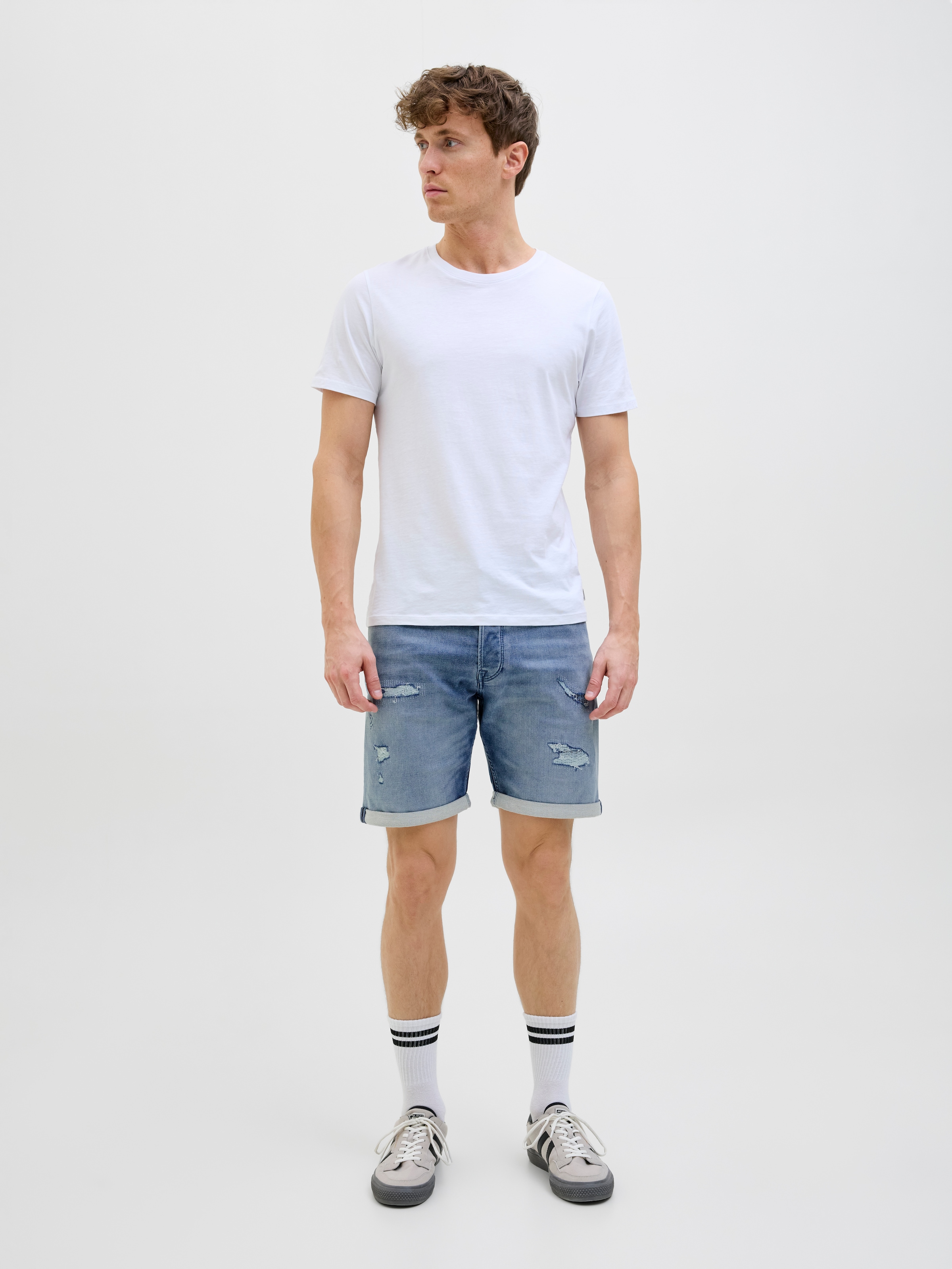 Jack & Jones Short »JJIRICK JJICON I.K. SHORTS GE 136 SN«  im Five-Pocket Style