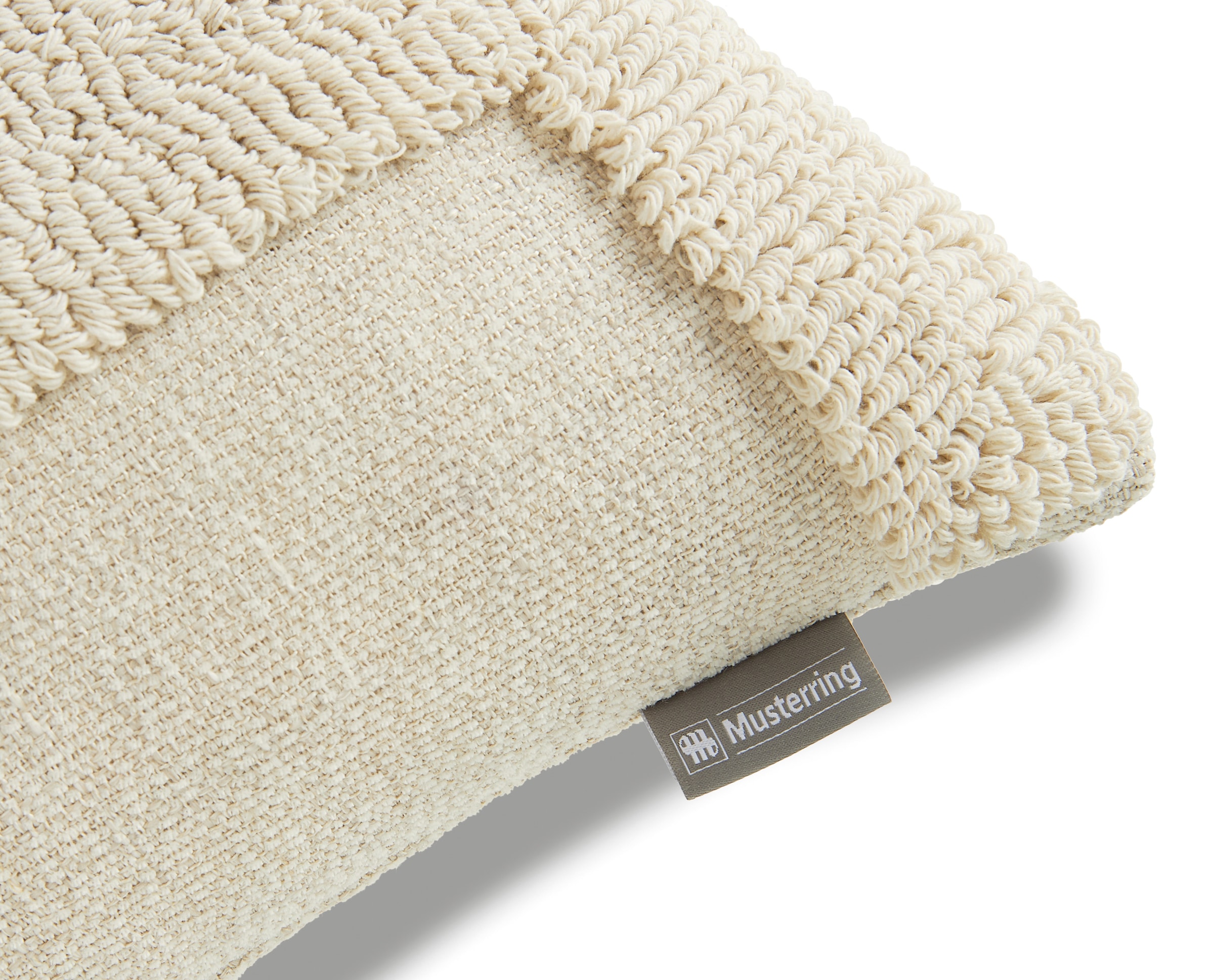 Musterring Dekokissen »Slow« mit aufgesticktem Motiv