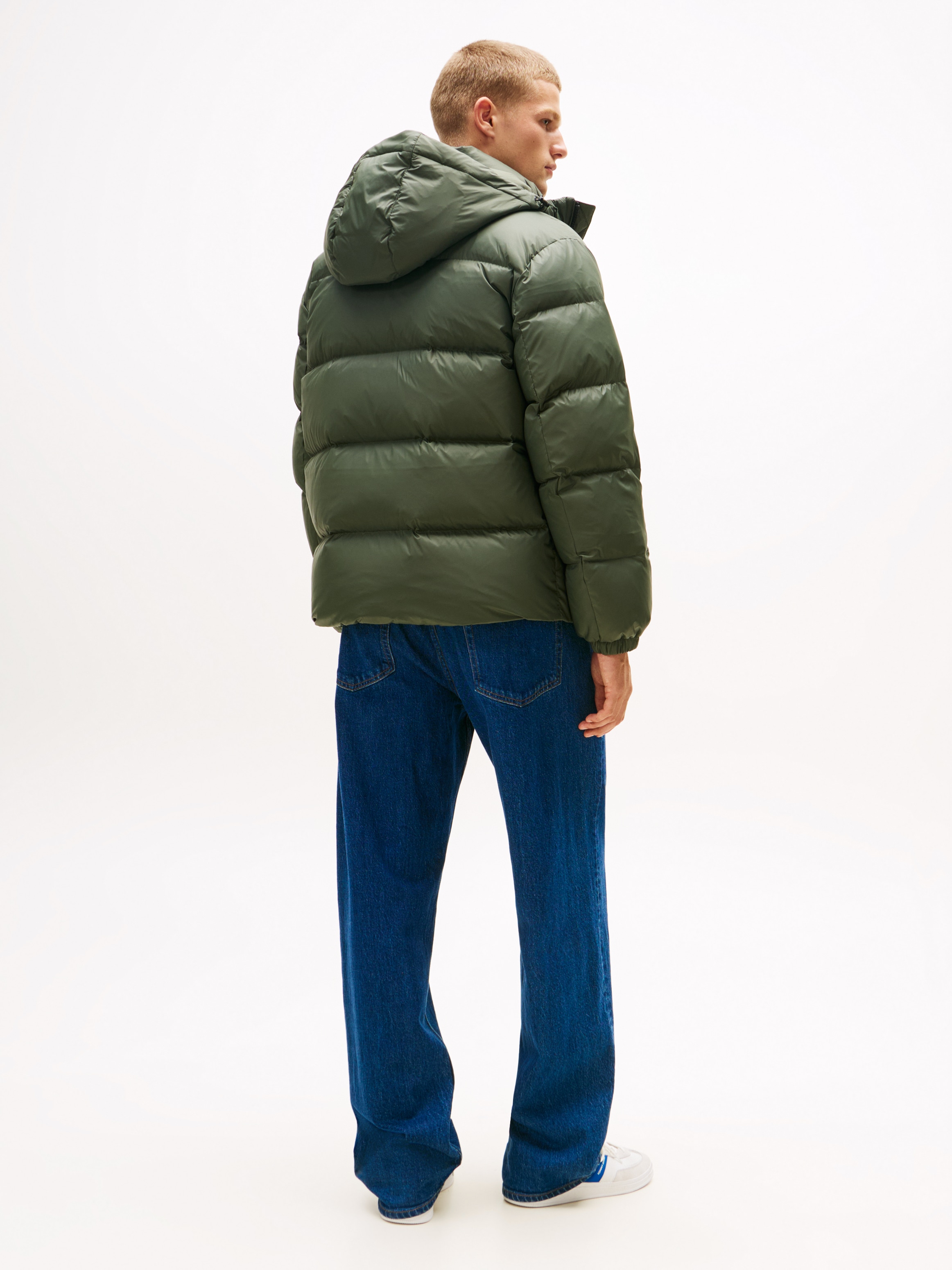 Tommy Jeans Veste matelassée »TJM ESSENTIAL DOWN JACKET EXT« mit Kapuze Winterjacke Outdoorjacke Gefüttert 2 in 1 Jacke abnehmbare Kapuze