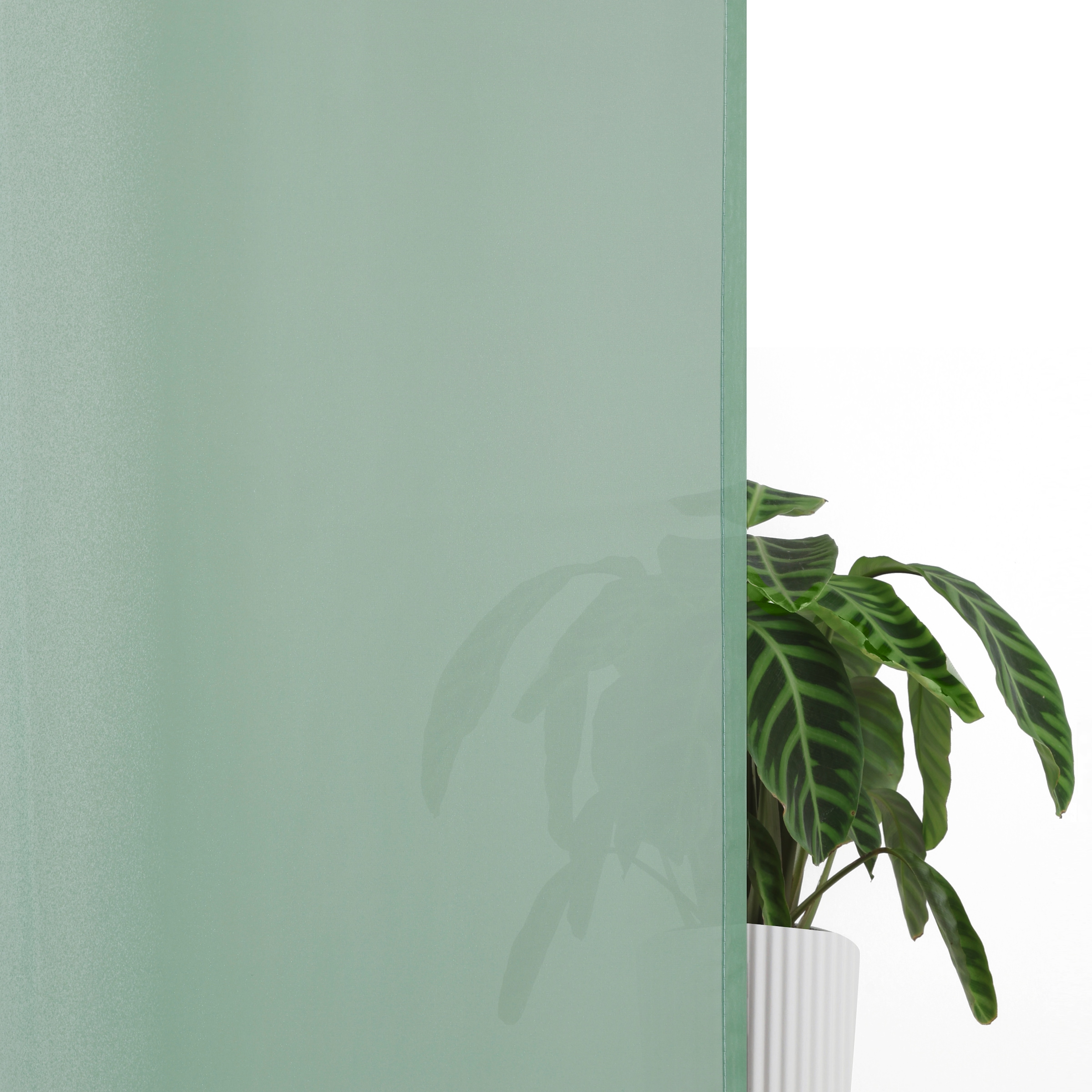 GOODproduct Rideau »Nivva« Bande volante 2 cuis tlg. transparent, ruban froncé, facile d'entretien, lot de 2