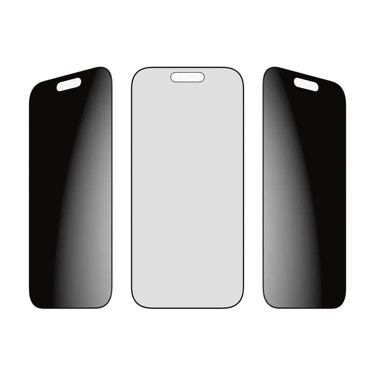 CARE by PanzerGlass Verre de protection d'écran »2-Way Privacy Ultra-Wide Fit Screen Protector« für Apple iPhone 17;Apple iPhone 16 Pro Displayschutzfolie, Schutzfolie, Bildschirmschutz, kratz- & stossfest