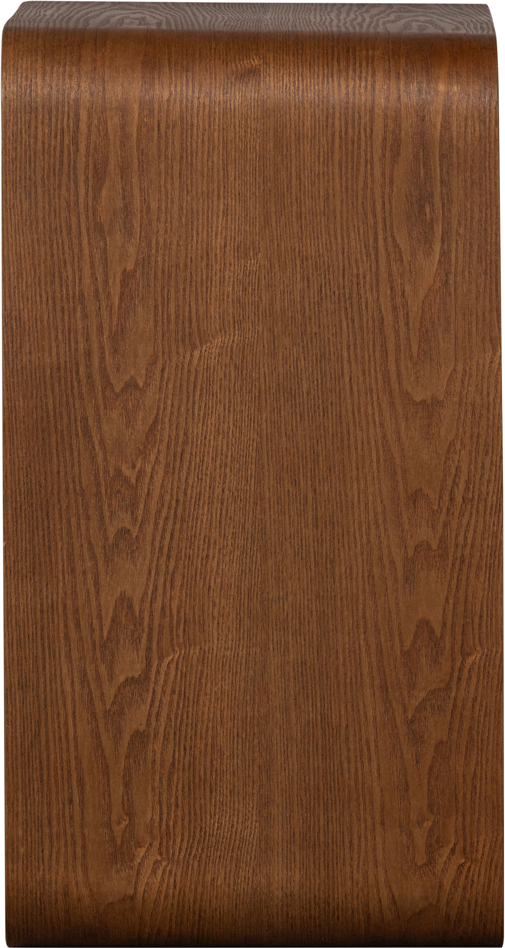 WOOOD Beistelltisch »Frey Plywood mit abgerundeten Ecken multifunktional H40 x B60 x T32 cm« Tragkraft 150 kg, auch seitlich aufstellbar, vollständig montiert