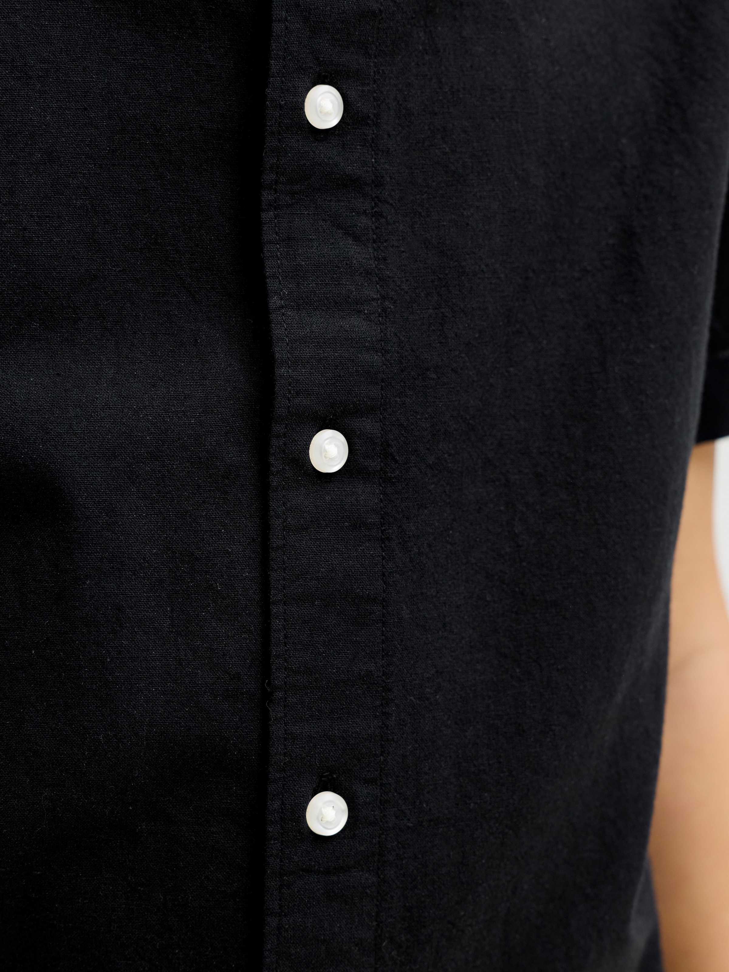 Jack & Jones Junior Chemise à manches courtes »JJEBREEZE LINEN BLEND SHIRT S/S SN JNR«