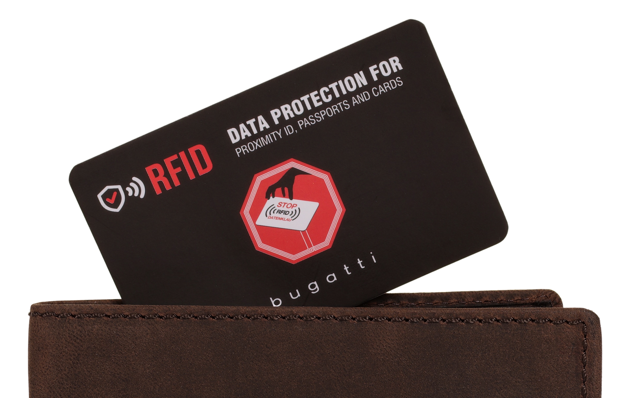 bugatti Geldbörse »LUCA« echt Leder