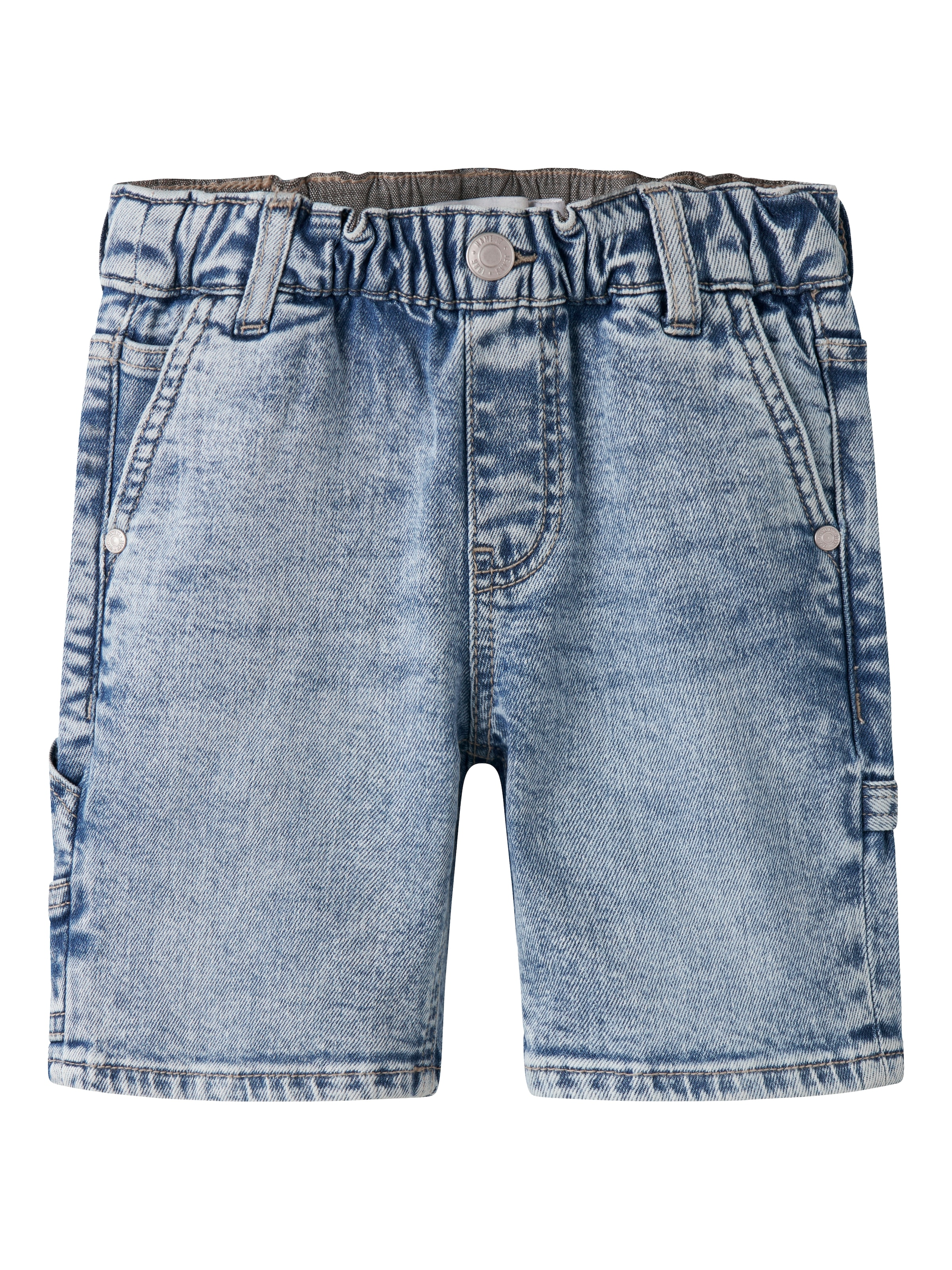 Name It Jeansshorts »NMMBEN LOOSE DNM BERMUDA 8620-BC NOOS« aus Baumwollmischung mit Elasthan, lockere Passform