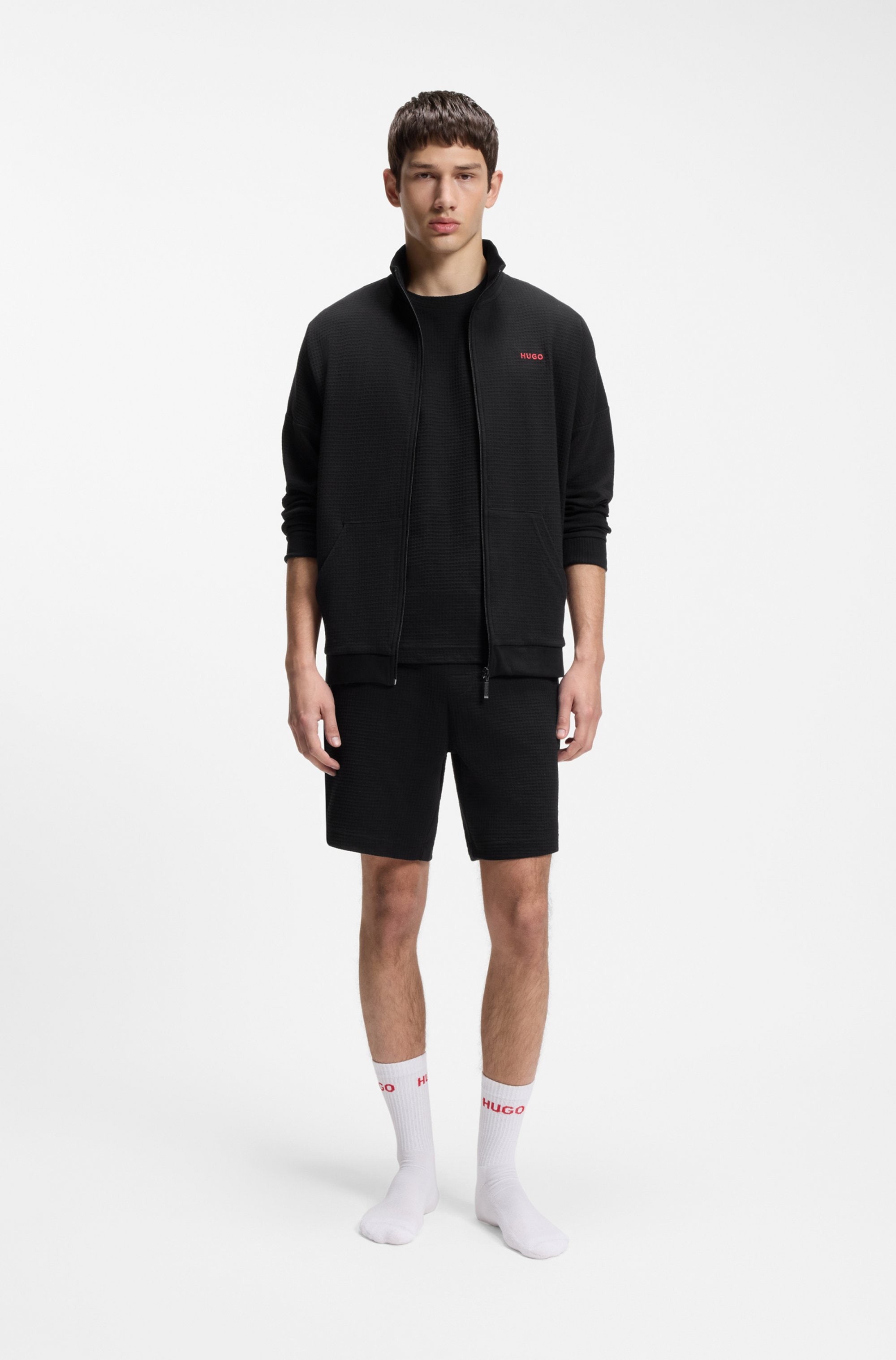 HUGO Underwear Shorts de pyjama »Austin Short«  mit Tunnelzug