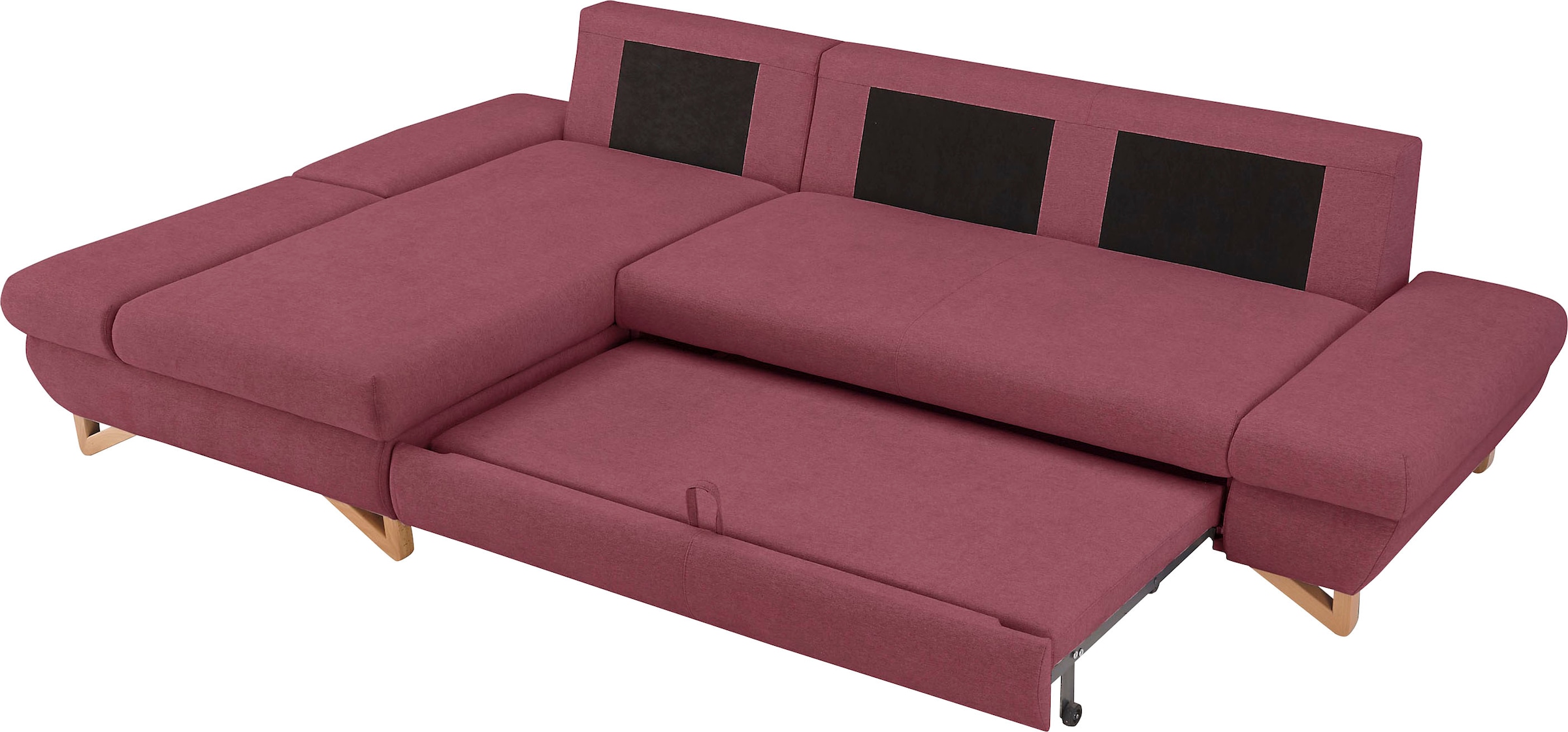 Home affaire Schlafsofa »City/Giron« komfortable Bettfunktion (Liegefläche 245 x 138 cm), sowie Bettkasten