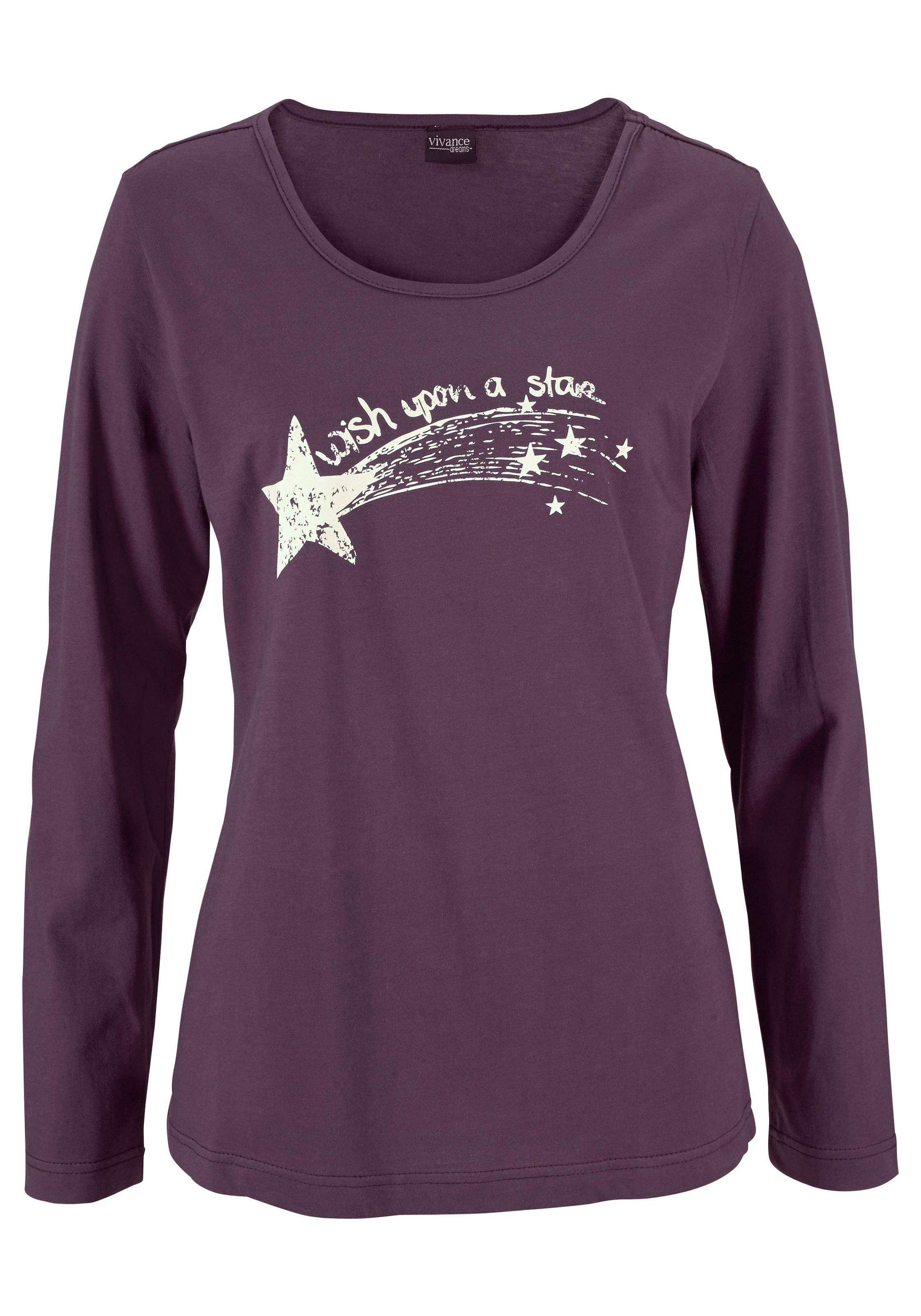 Vivance Dreams Pyjama 2 Stück, 4 Stk. tlg., mit Sternenprint