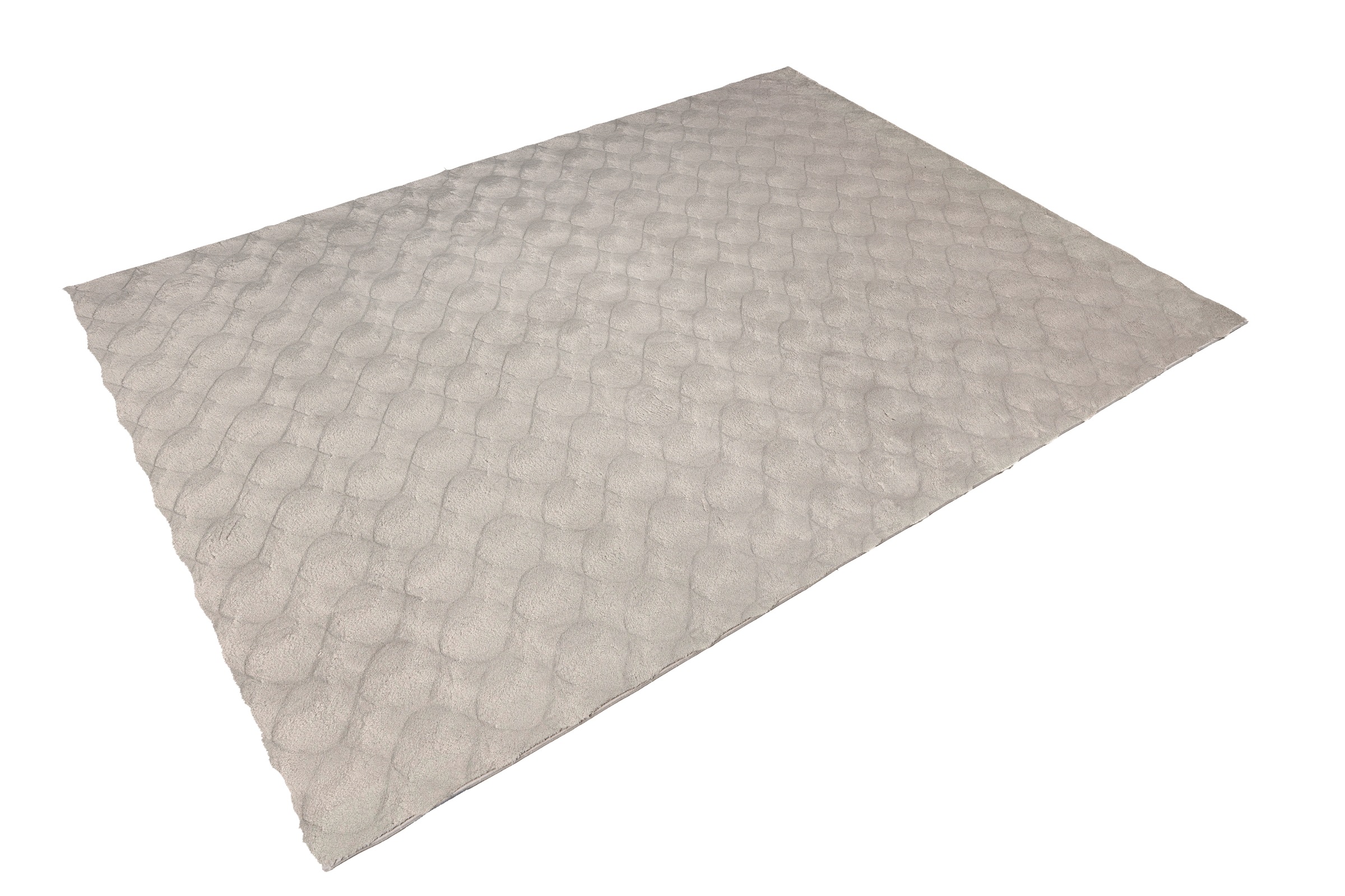 Kayoom Teppich »Royal Glow 825« rechteckig 30 mm Höhe Auch in rund, Hochflor, Modernes Muster, Vegan