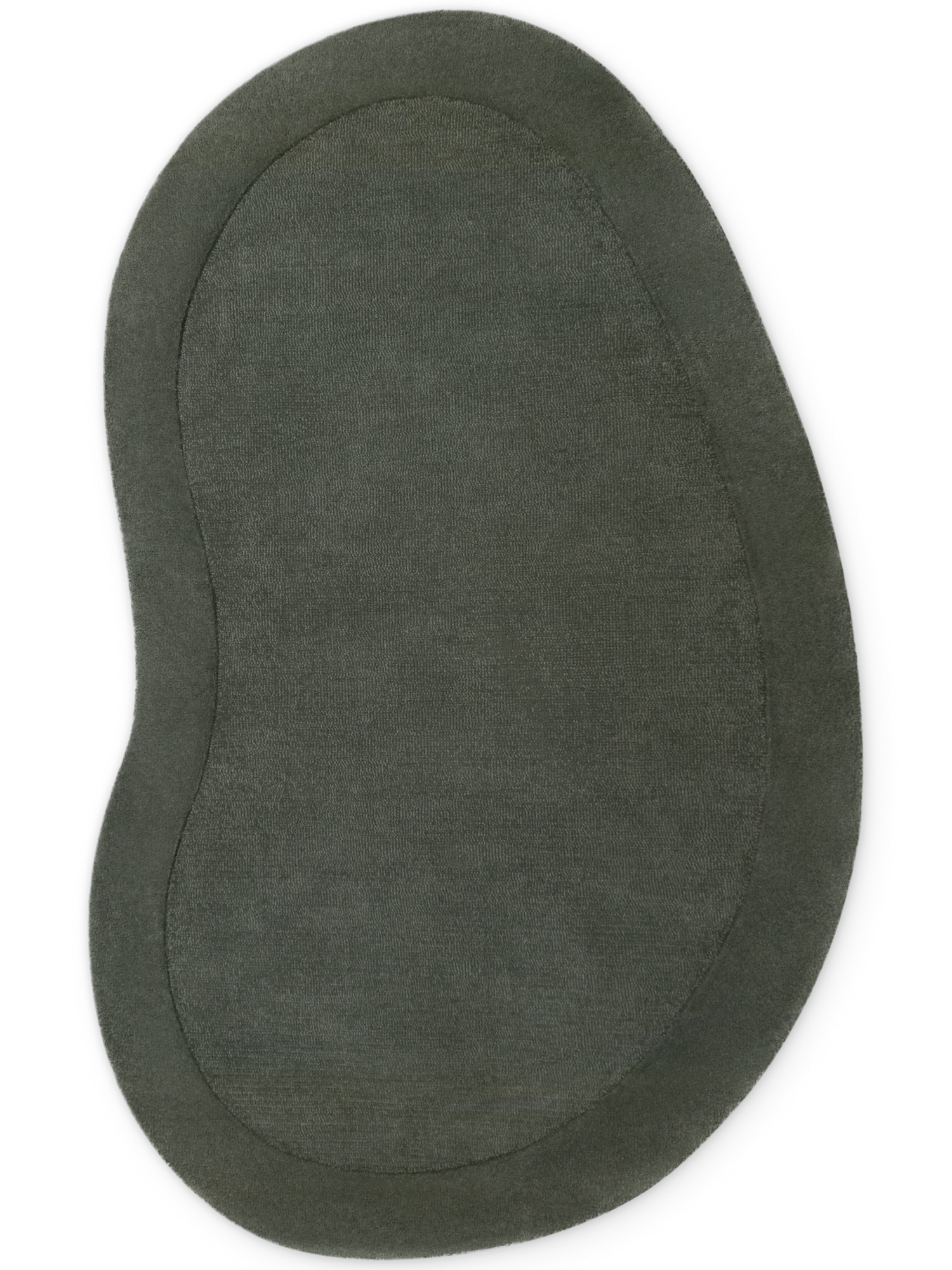 Villeroy & Boch Tapis »Wollteppich Kivi« Rectangulaire 17 mm Höhe tissé main, laine, bordure, uni, coureur, salon, organique