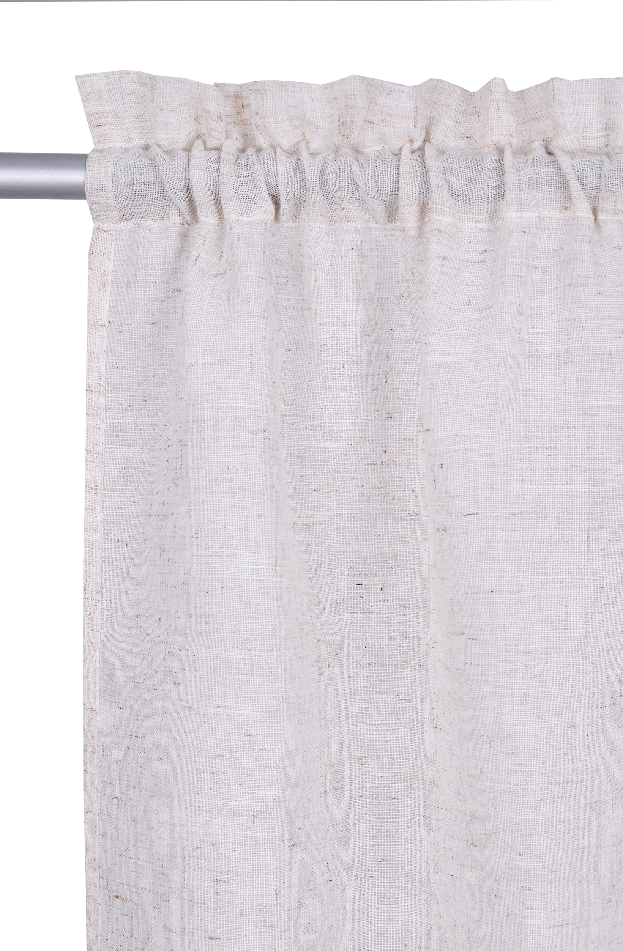 GOODproduct Rideau à vitres »Louvelle« Passage tige 1 cuis tlg. Aspect lin, voilage, moderne, basique