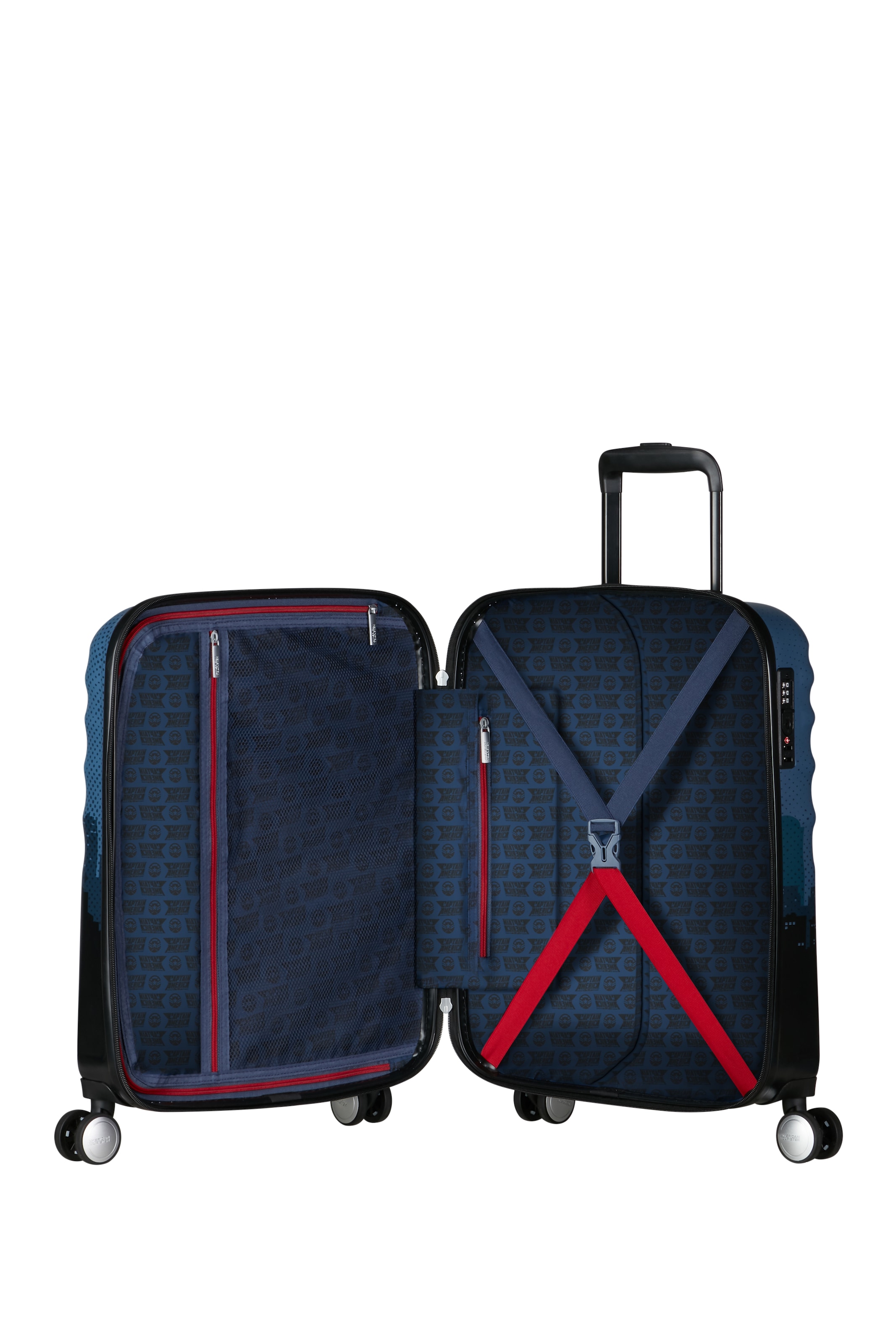 American Tourister® Trolley à coque dure »WAVEBREAKER DISNEY, verschiedene Motive« 36 litre 4 Rollen Valise de voyage, bagage