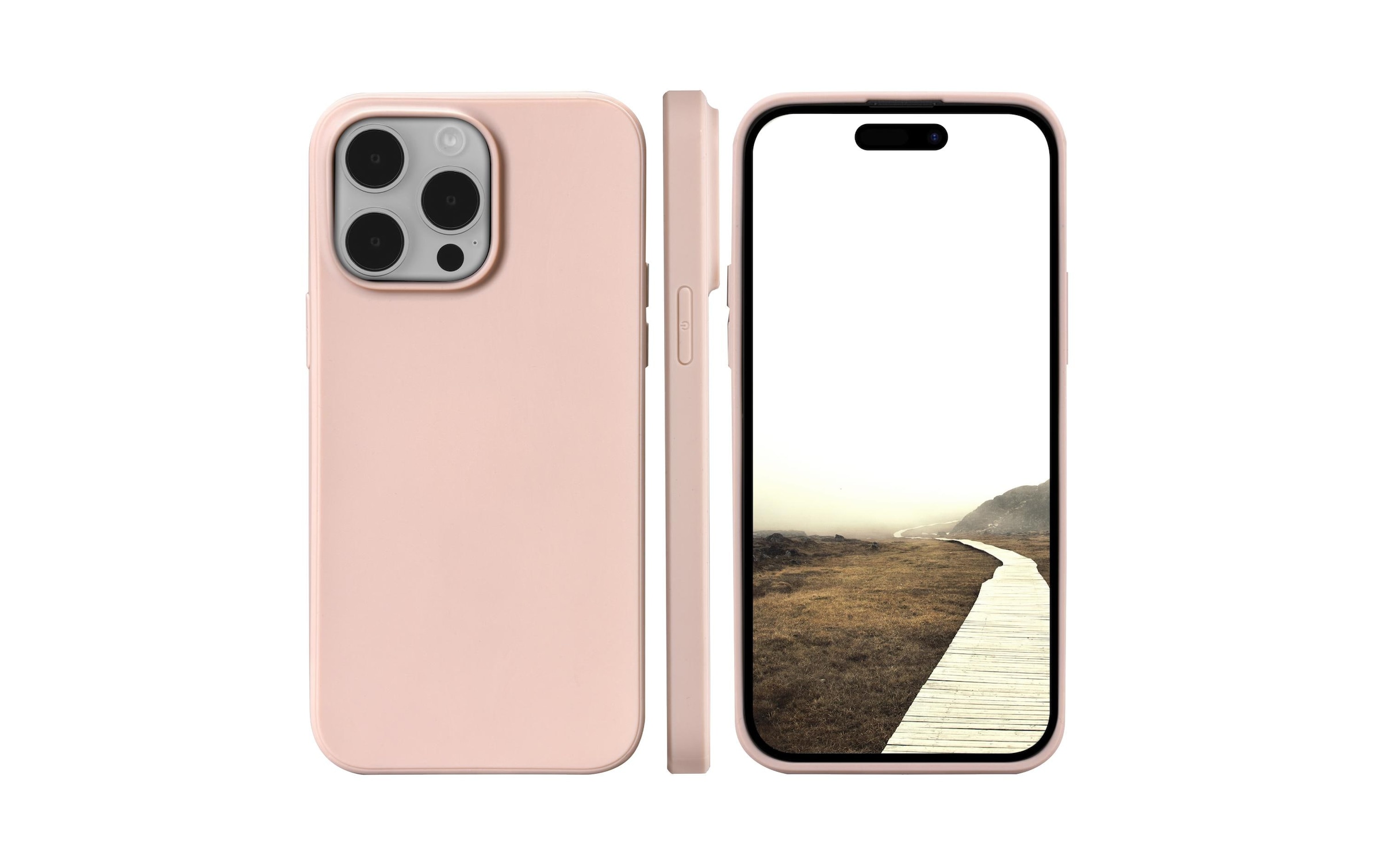dbramante1928 Backcover »Greenland iPhone 15 Pro Pink Sand«