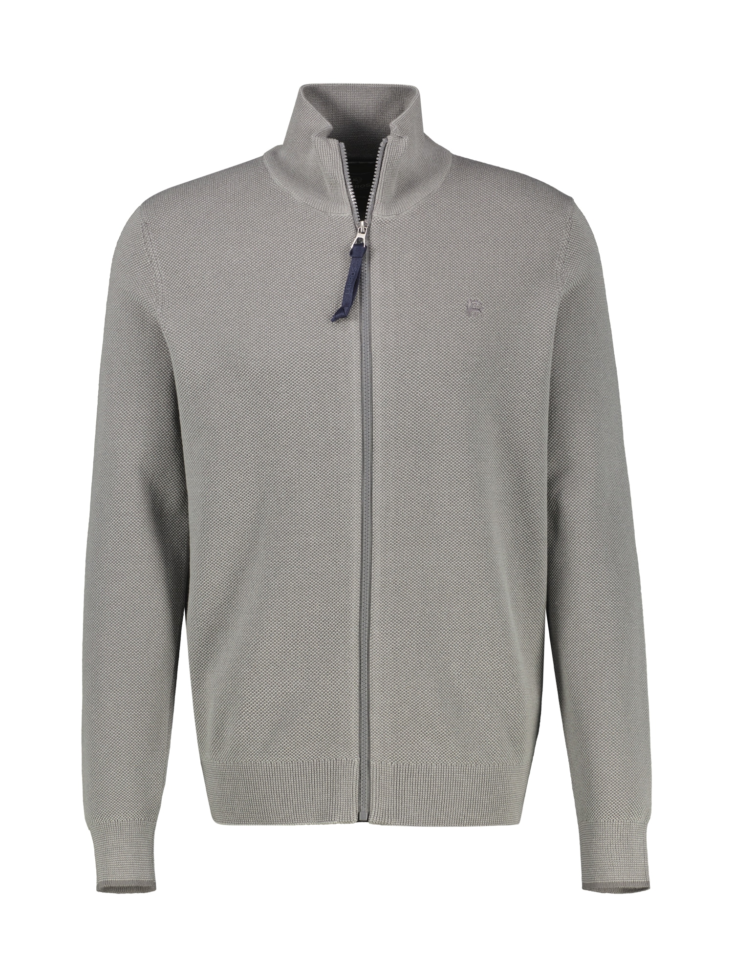 LERROS Strickjacke »Strickjacke mit Stehkragen in 2-Tone-Optik«