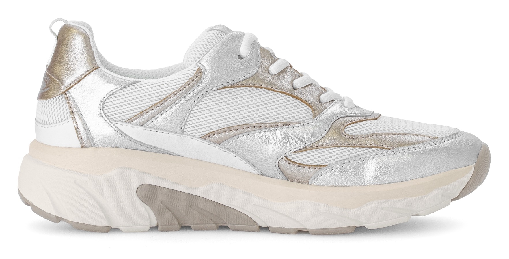 Gabor Rollingsoft Keilsneaker  , Freizeitschuh, Halbschuh, Schnürschuh mit rollingsoft-Laufsohle