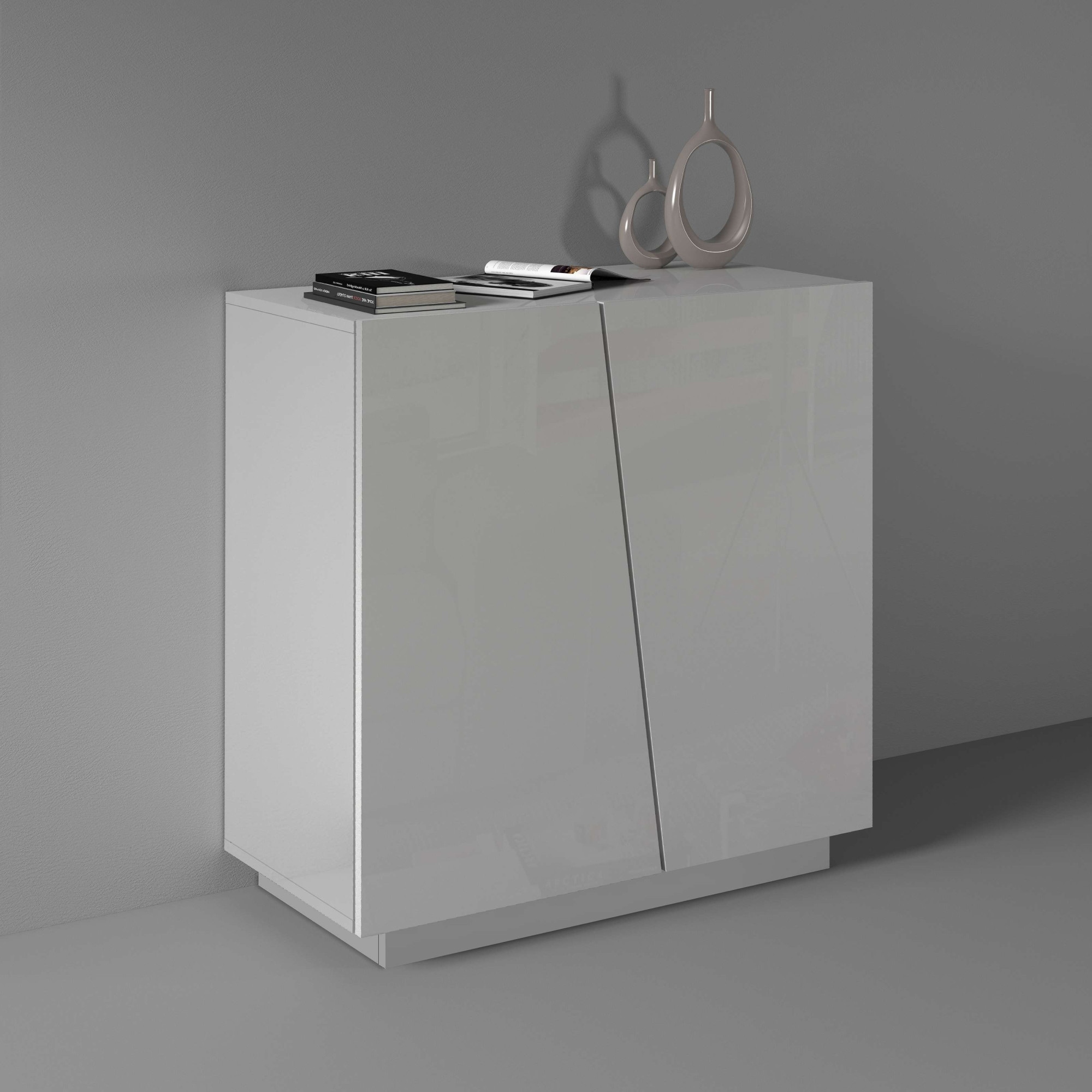 INOSIGN Armoire de classement »Vega, Mehrzweckschrank, Büroschrank, mit 2 Türen« & verstellbaren Einlegeböden, Höhe 86 oder 166 cm, Made in Italy