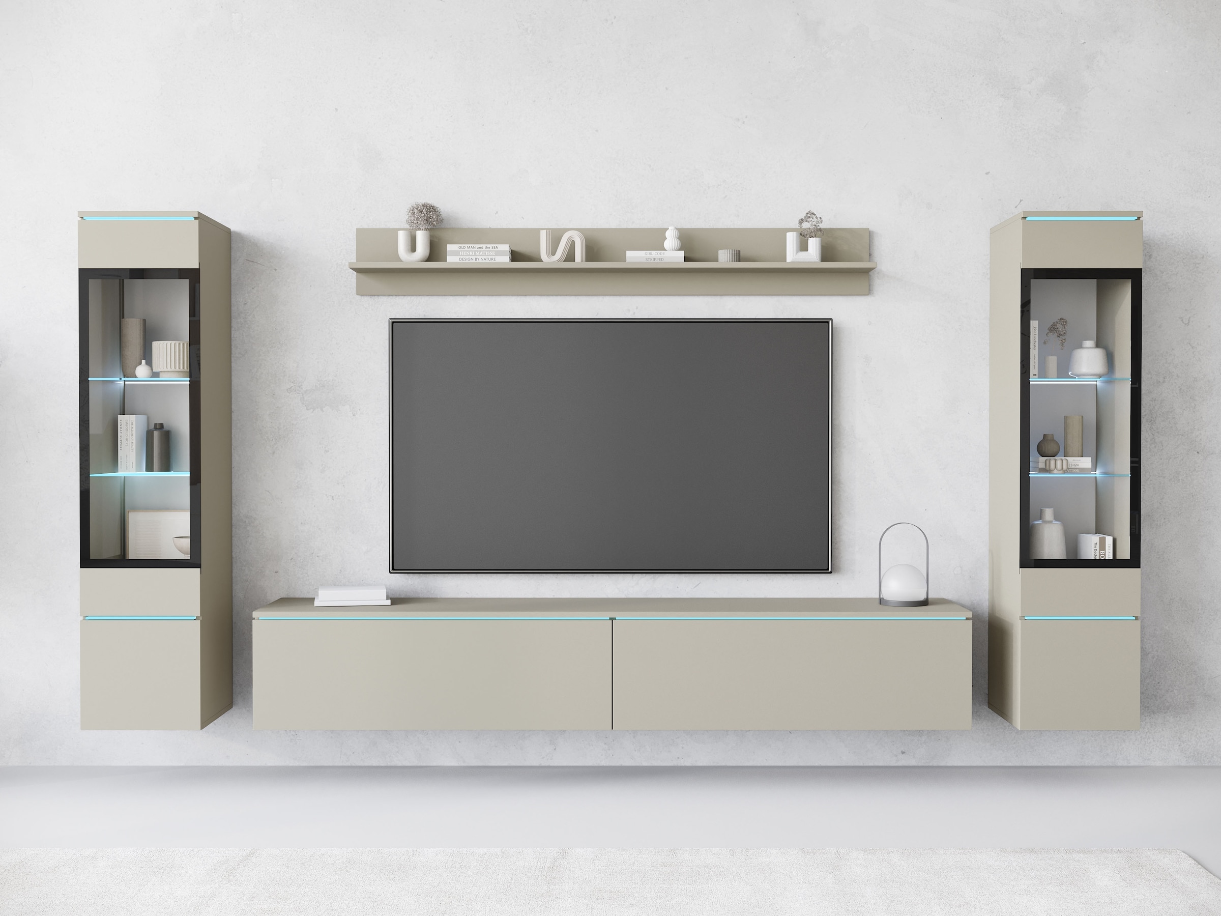 Home affaire Meuble mural »VERA II« Ensemble complet, 4 cuis tlg.