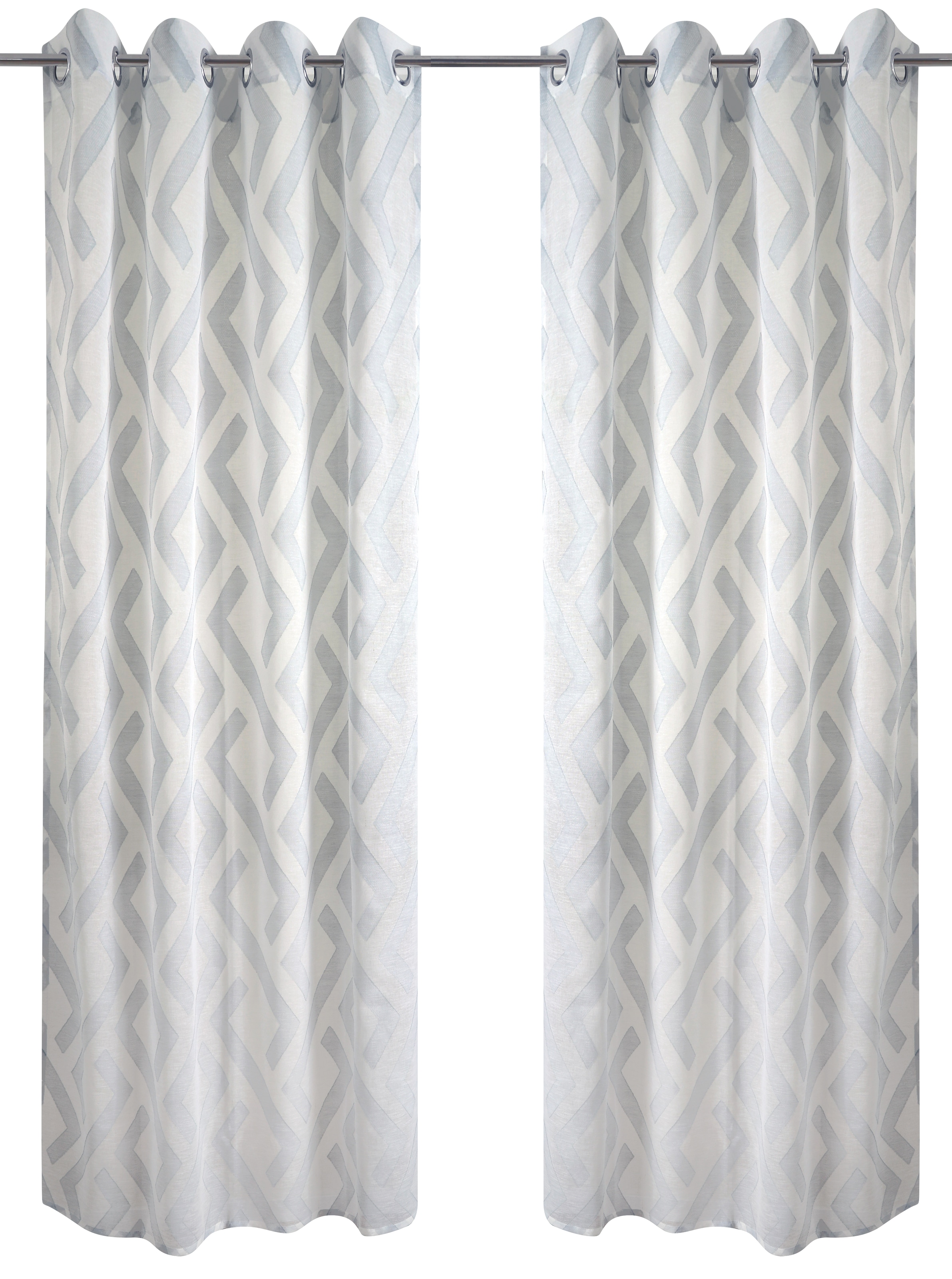 Bruno Banani Rideau »Lynn« Oeillets 1 cuis tlg. schöner Schal, Scherli, zeitlos und modern,