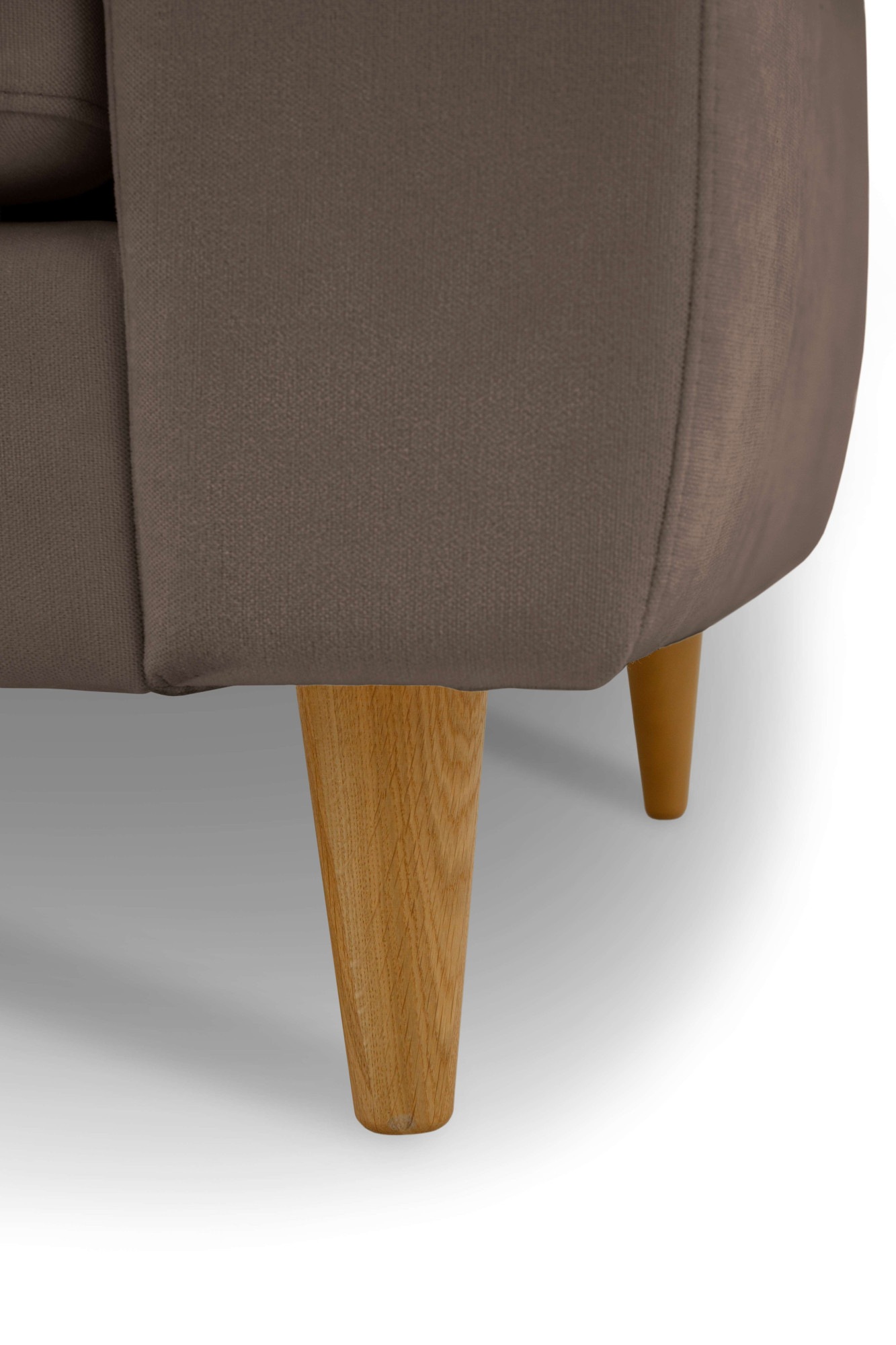 GOODproduct 3-Sitzer »Finnian« 212 cm, Chenille, elegante Massivholzfüsse