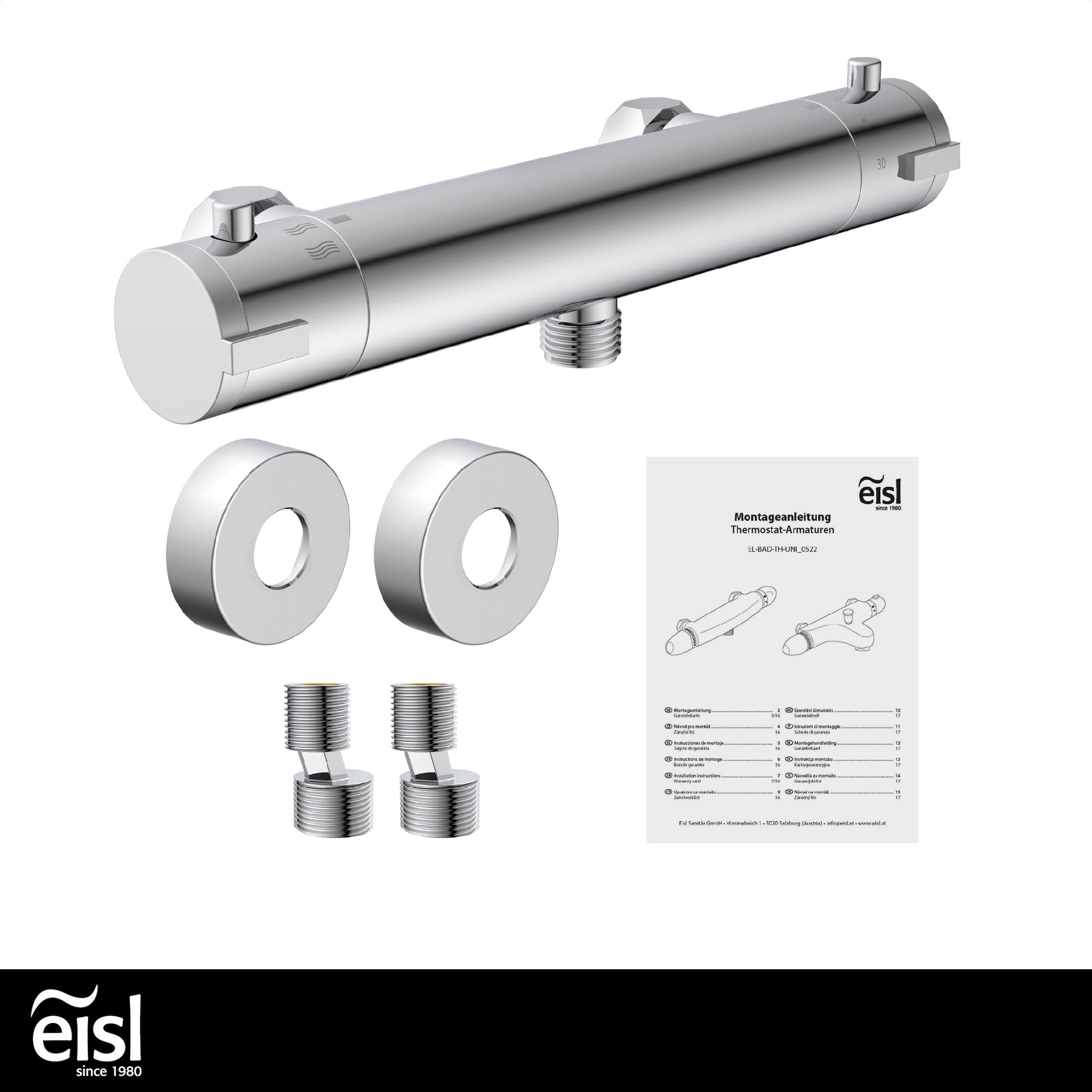 Eisl Robinetterie de douche »CLAUDIO« avec thermostat, mitigeur douche, thermostat de douche