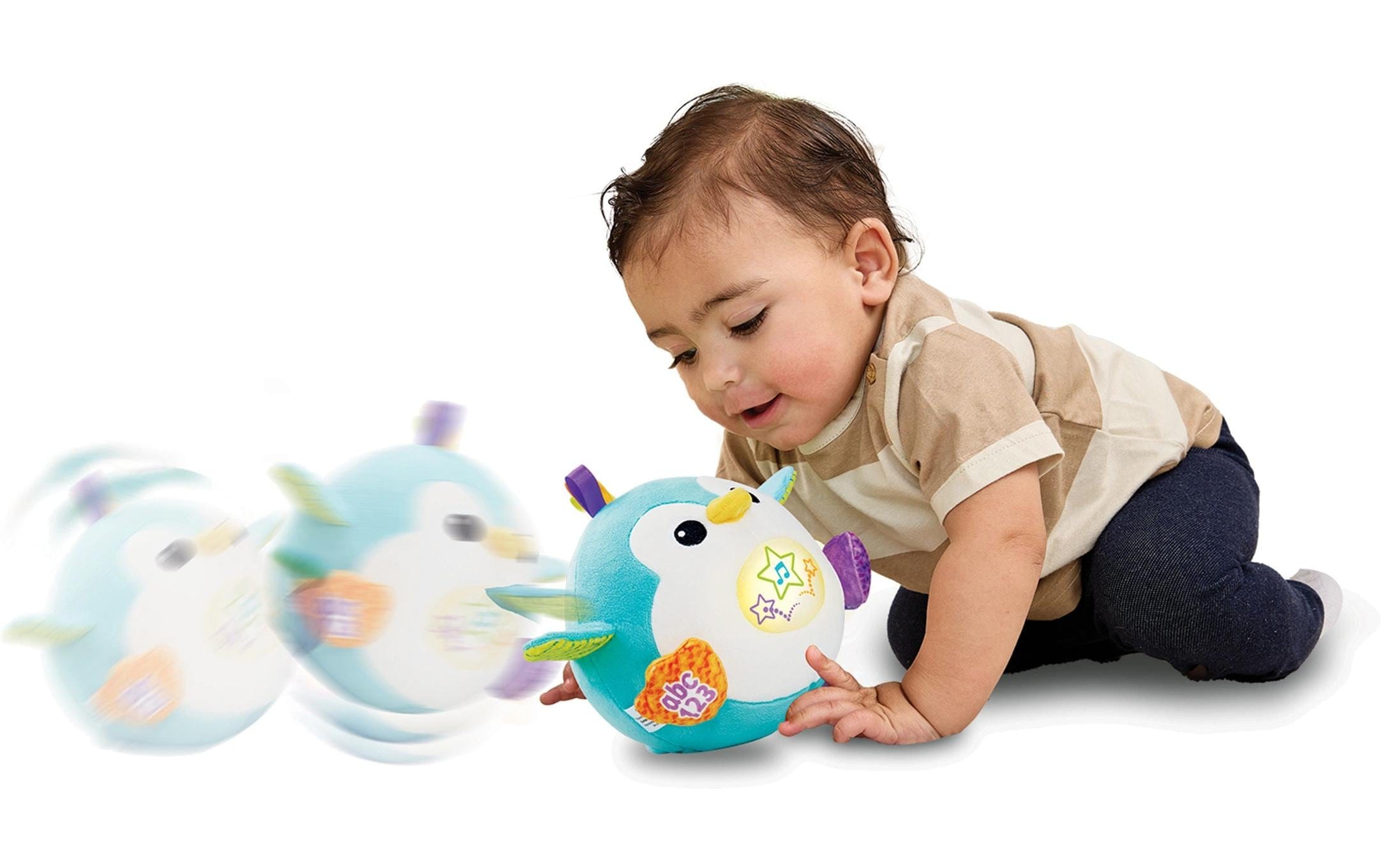 Vtech® Animal gonflable »Plüsch Roulipingouin balle magique -FR-«