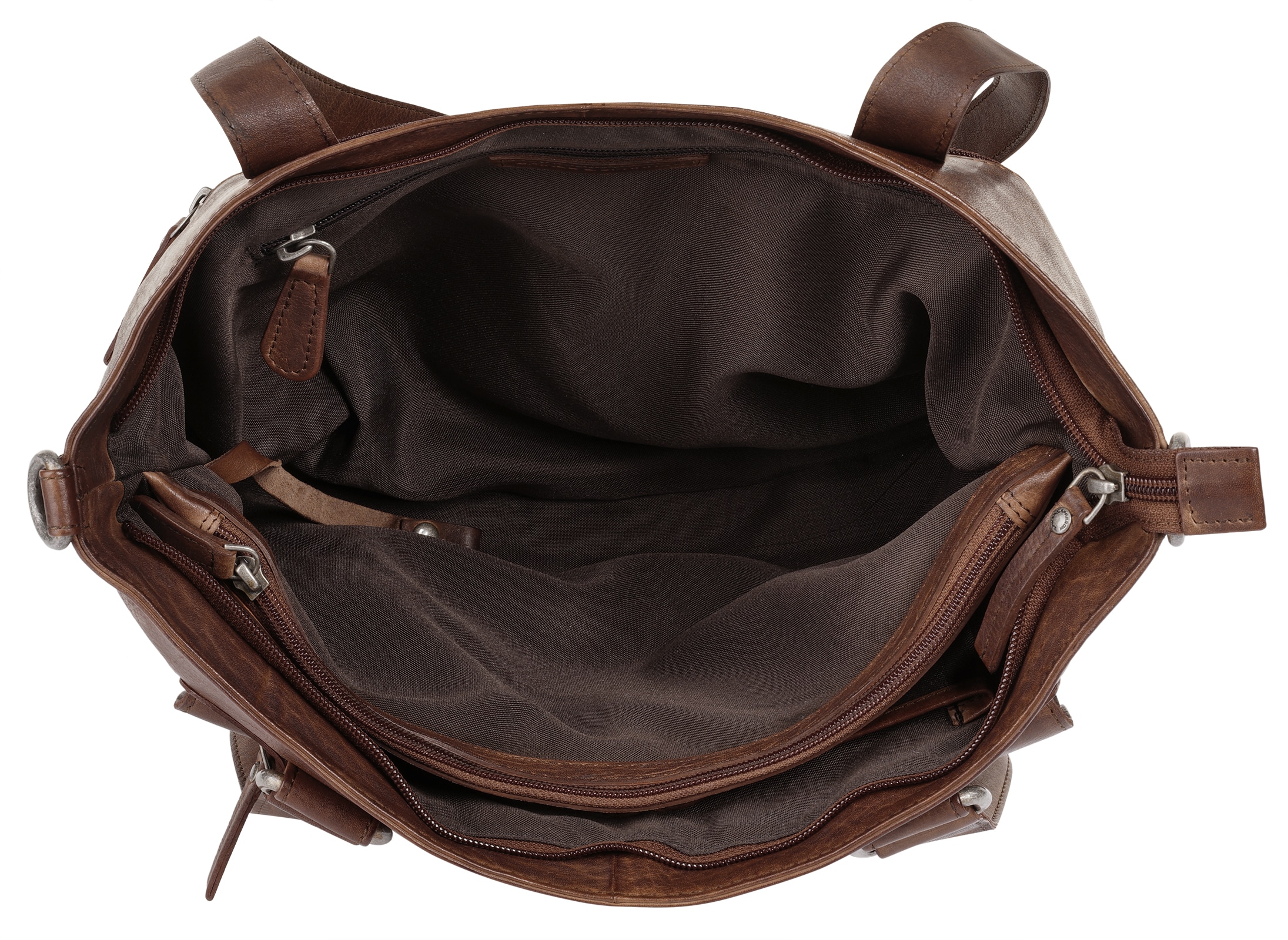 Spikes & Sparrow Shopper echt Leder