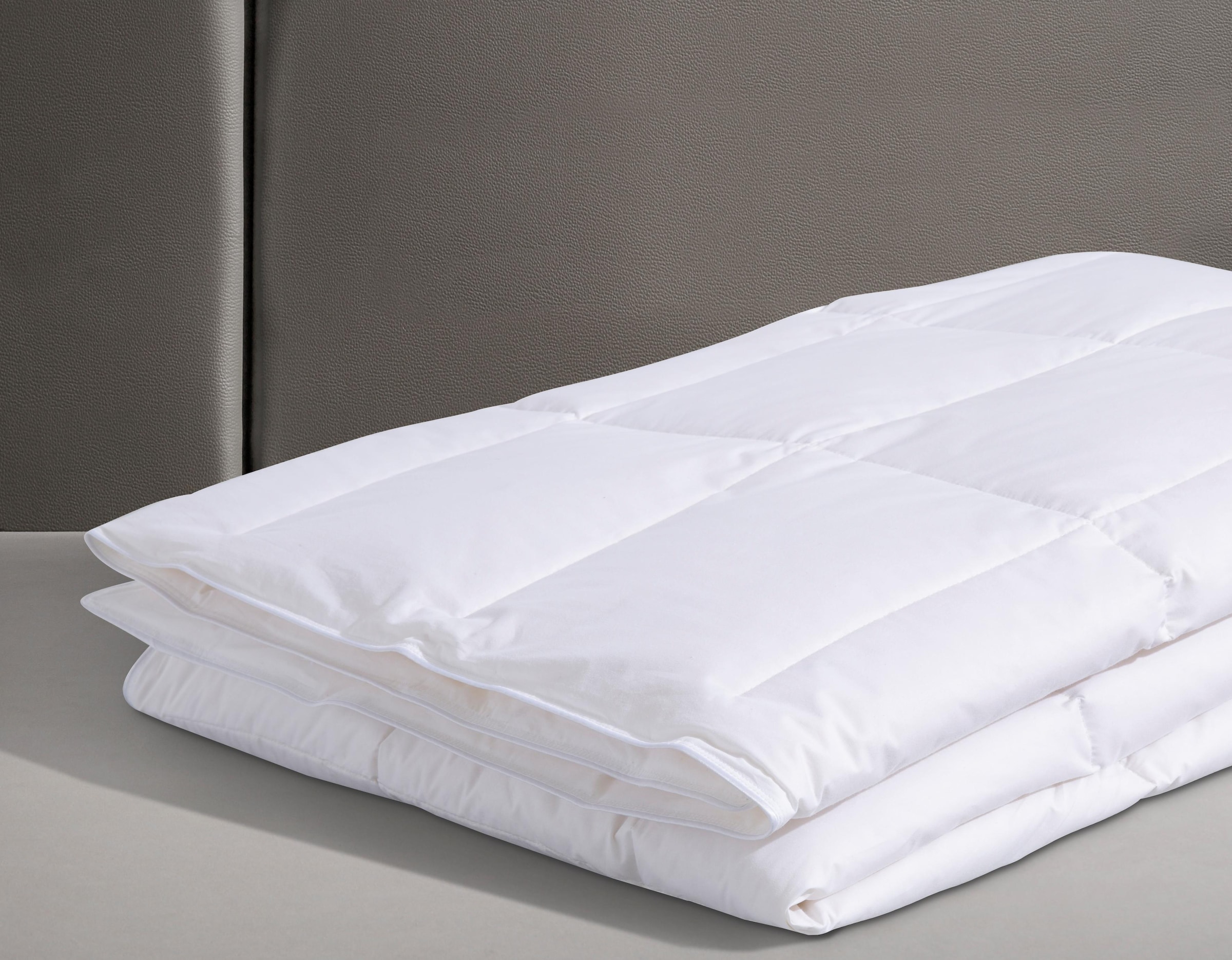 Haeussling Couette en duvet + oreiller »Swiss Royal« ensemble de couettes avec oreiller, 135x200 ou 155x220 cm, été, hiver