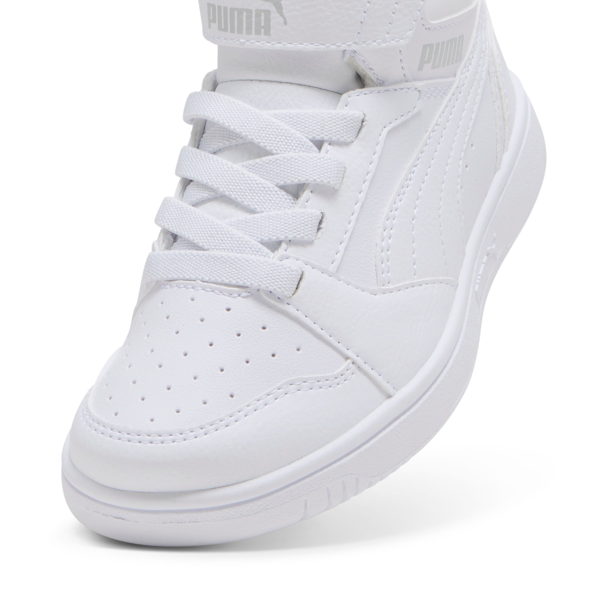 PUMA Sneaker »REBOUND V6 MID AC+ PS«  mit leicht profilierter Gummilaufsohle, mit Klettverschluss