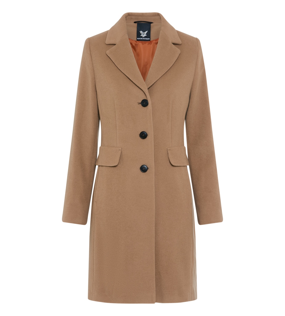 Fuchs Schmitt Manteau court mélange de laine avec proportion de cachemire