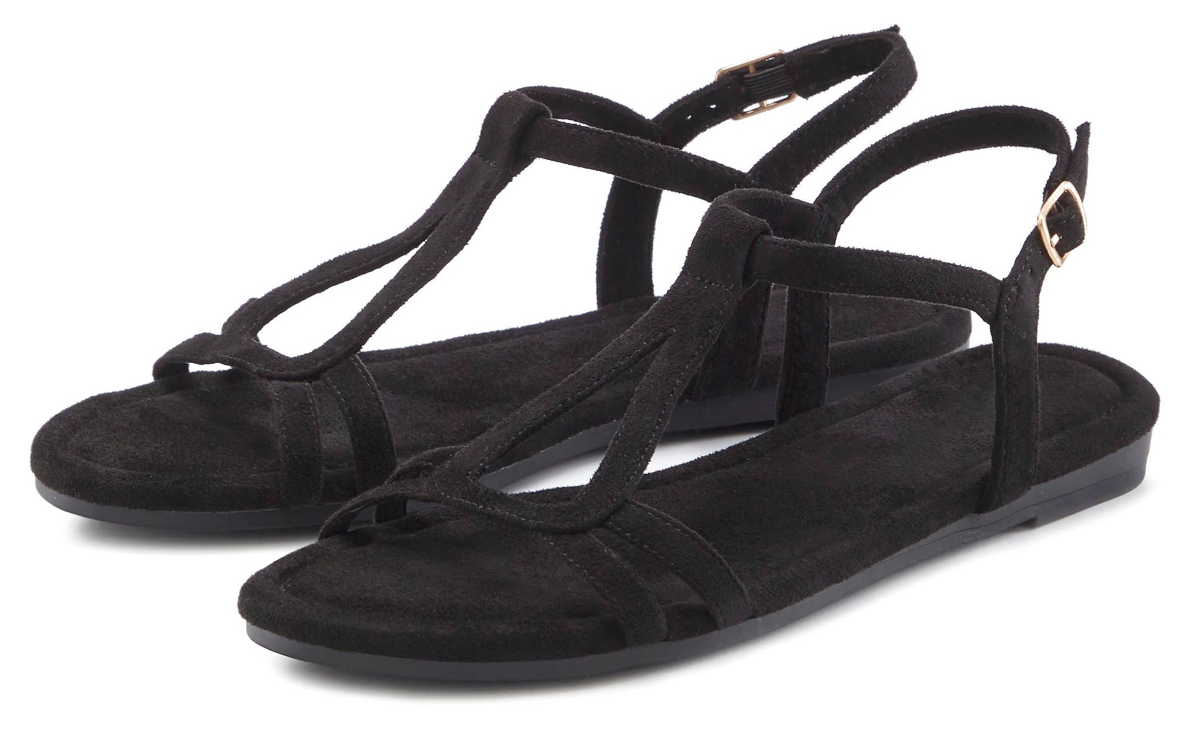 Vivance Sandale »Sandalette, offener Schuh, Sommerschuh«  aus weichem Material VEGAN