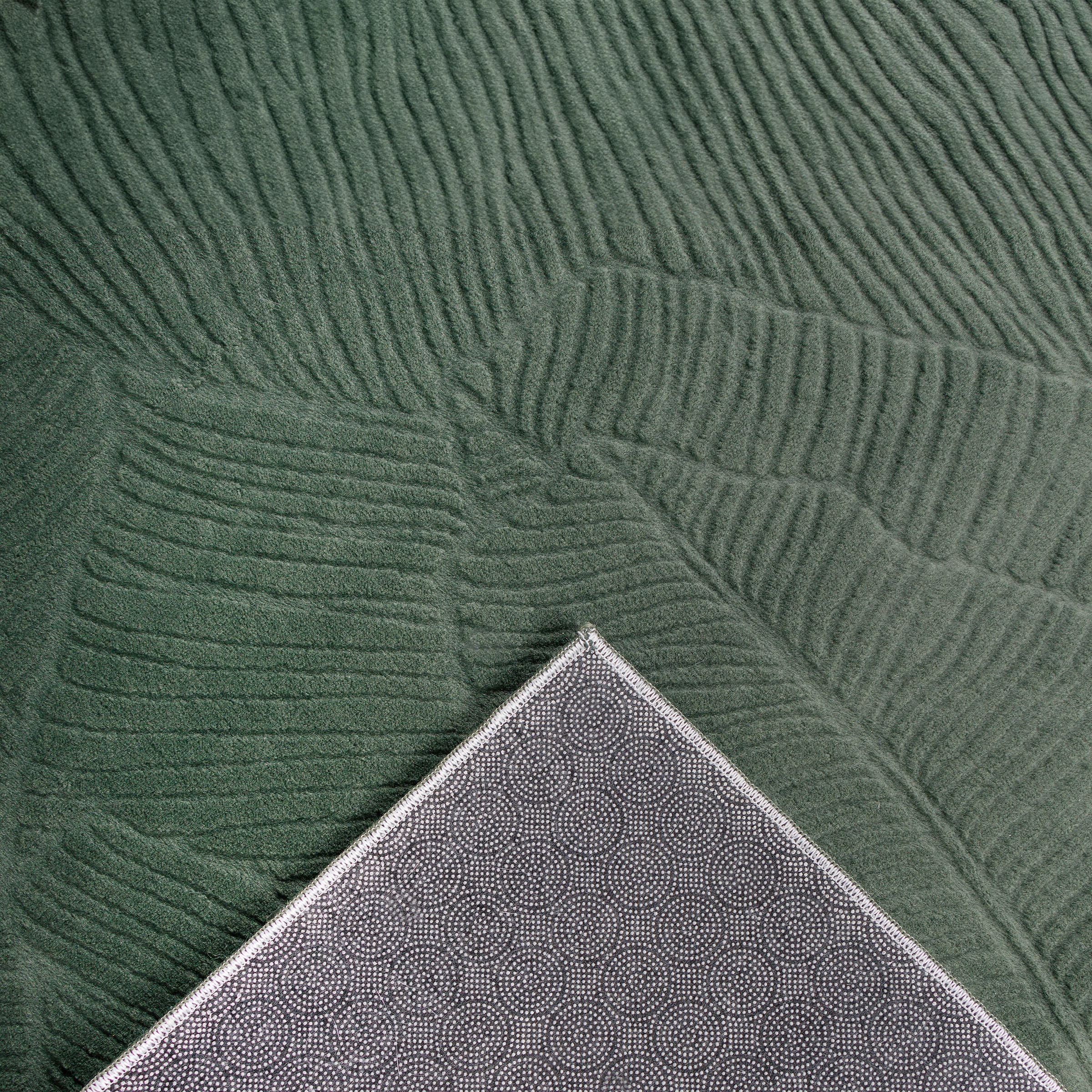 GOODproduct Tapis »Sveaa« Rectangulaire 8 mm Höhe avec dos antidérapant et effet 3D