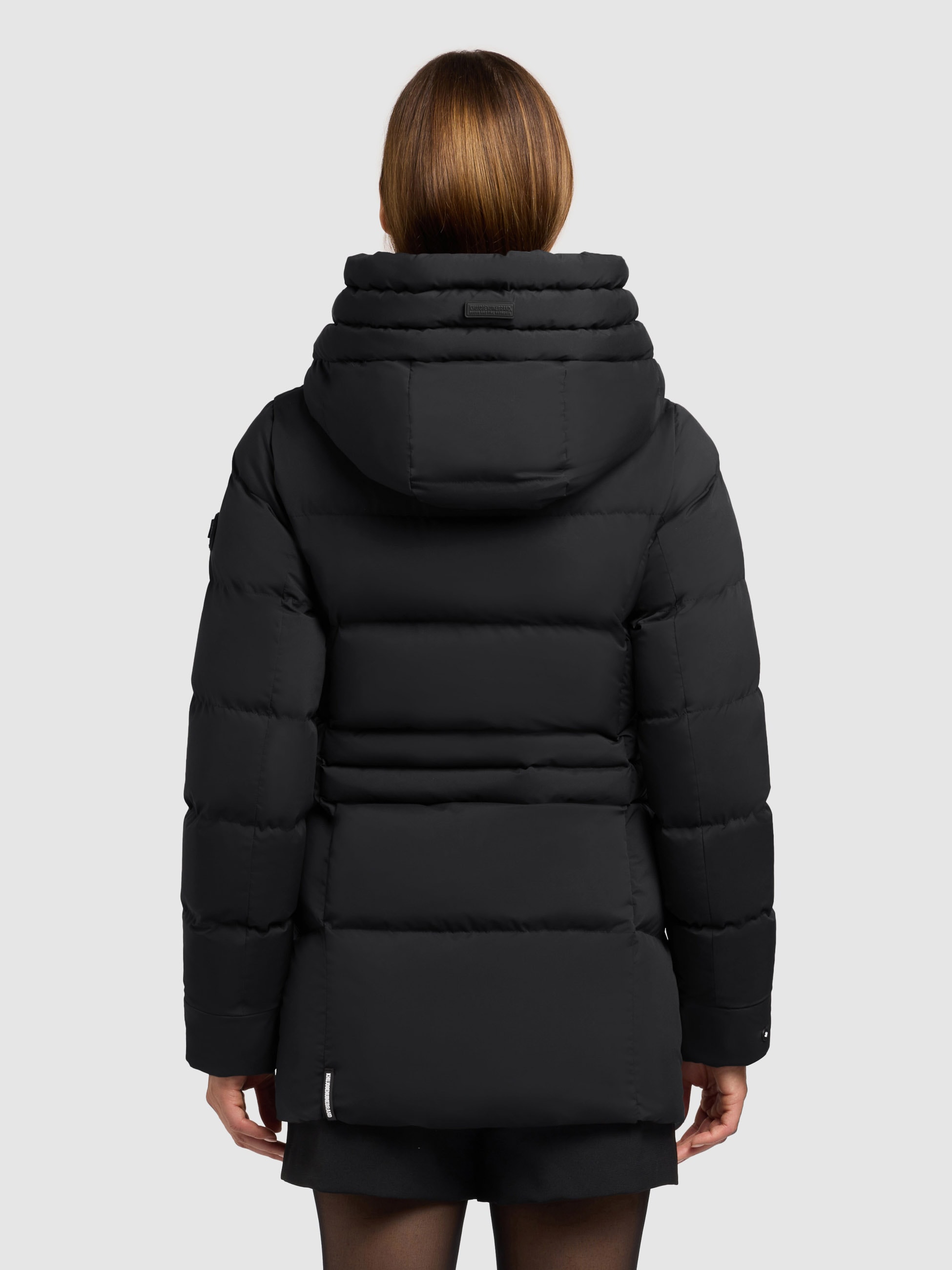 khujo Steppjacke »MATLA« mit Kapuze Reissverschlusstaschen mit Fleecefutter, eine Ärmeltasche