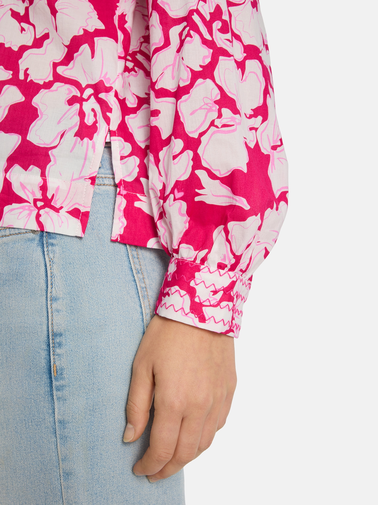 Lieblingsstück Schlupfbluse »RukaniL« mit Allover-Muster