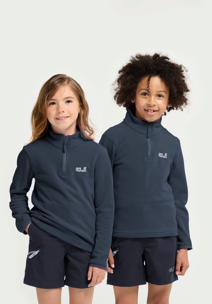 Jack Wolfskin Fleecepullover »TAUNUS 100 HZ K«, mit leichtem Fleece, aus Polyester
